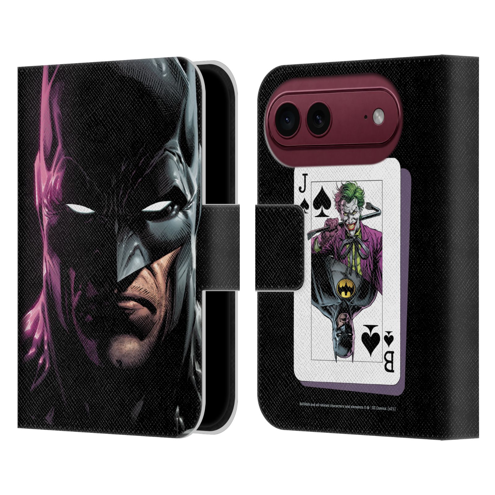 Batman Leather Wallet Case for iPhone Duo