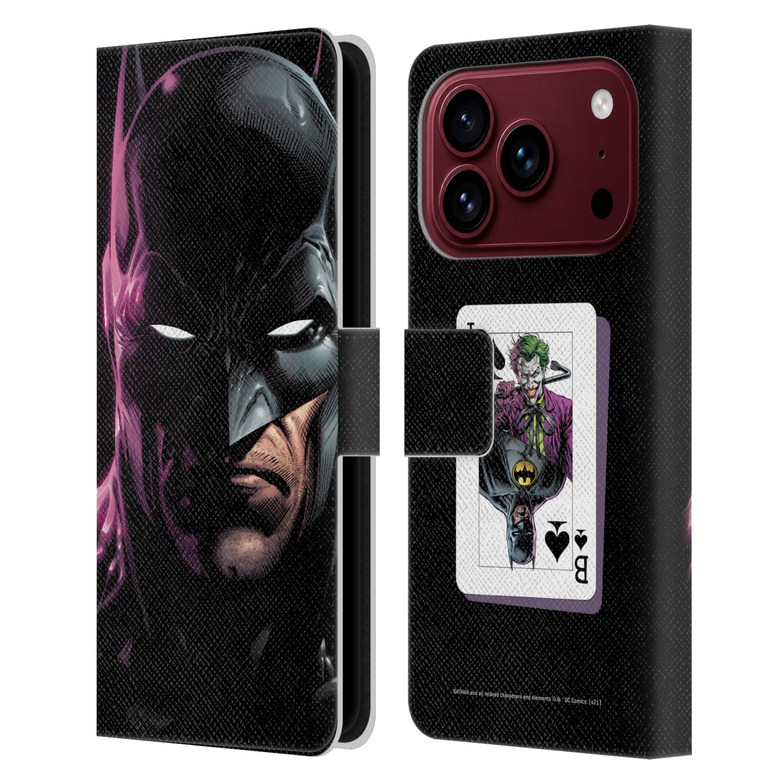 Batman Leather Wallet Case for iPhone 18 Pro