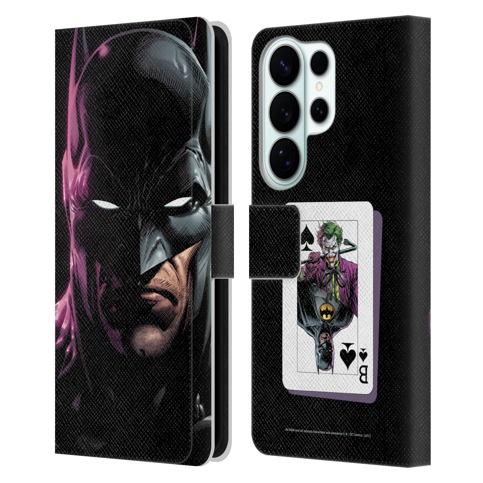 Batman Leather Wallet Case for Galaxy S26 Ultra
