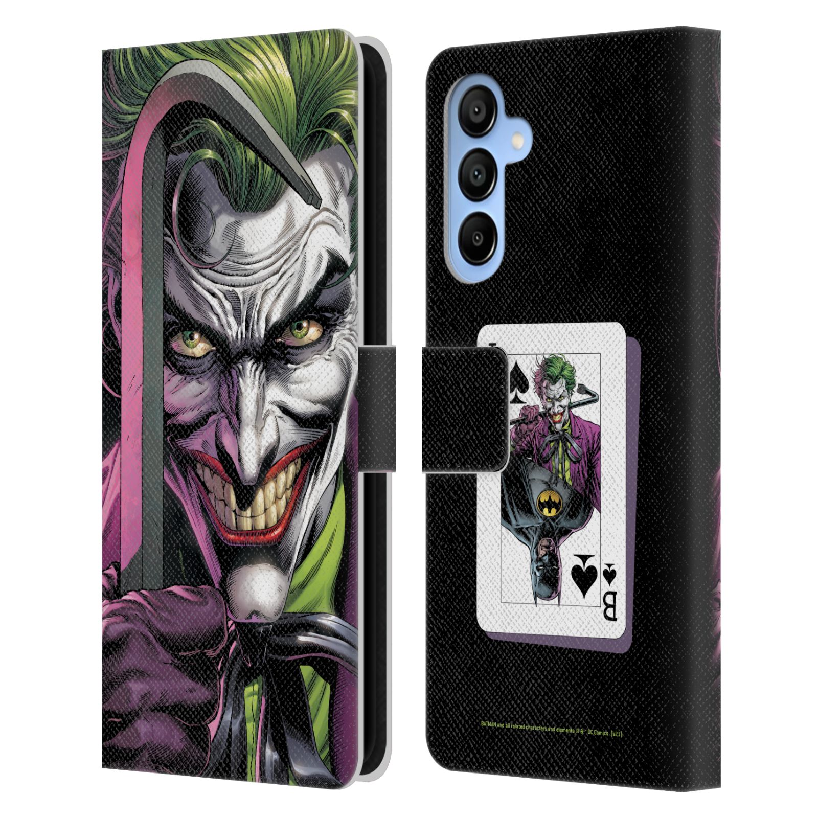 The Clown Leather Wallet Case for Galaxy A16 5G