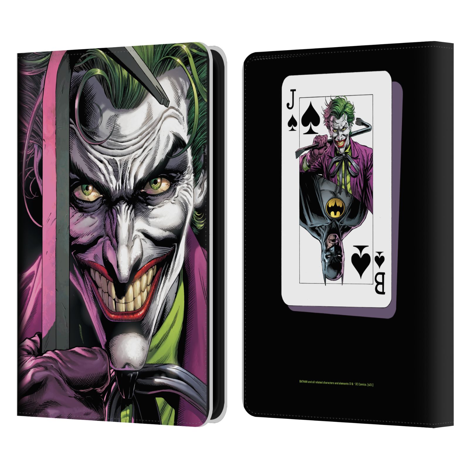 The Clown Leather Wallet Case for Kindle (11th gen, 2022)