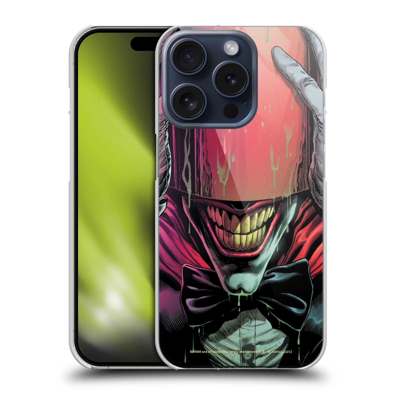 OFFICIAL BATMAN DC COMICS THREE JOKERS HARD BACK CASE FOR APPLE iPHONE PHONES - Picture 10 of 13