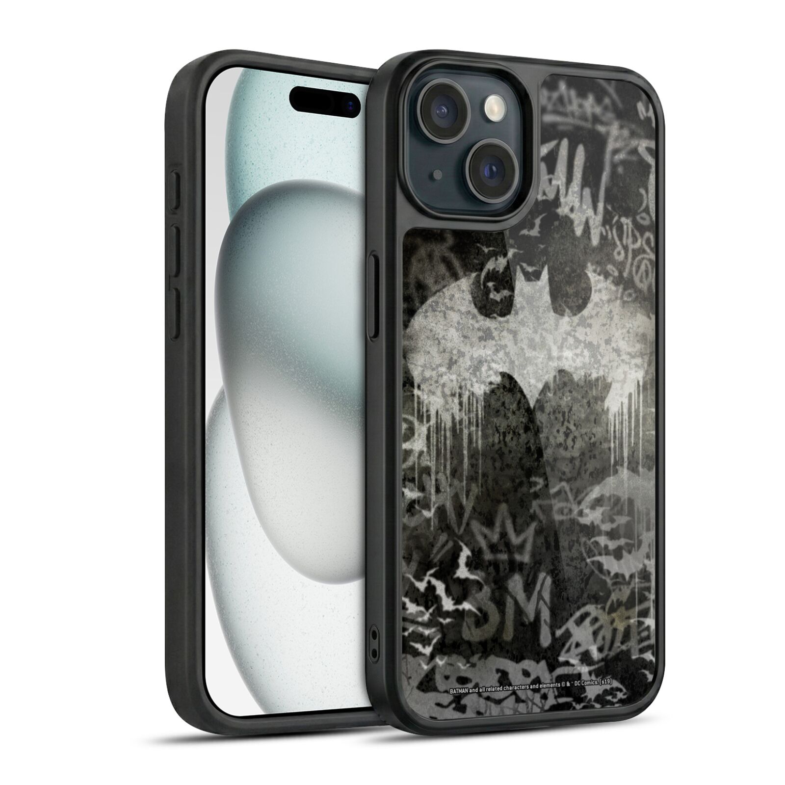 Graffiti Logo Hard MagSafe Case for iPhone 15