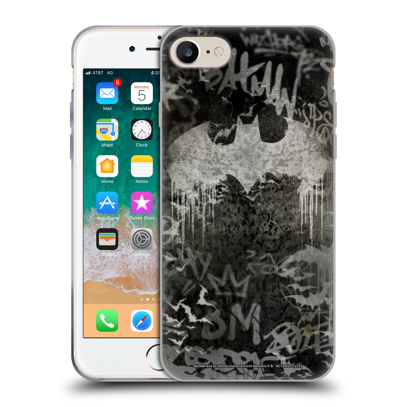 Graffiti Logo Hybrid MagSafe Case for iPhone 7 / 8 / SE (2020, 2022)