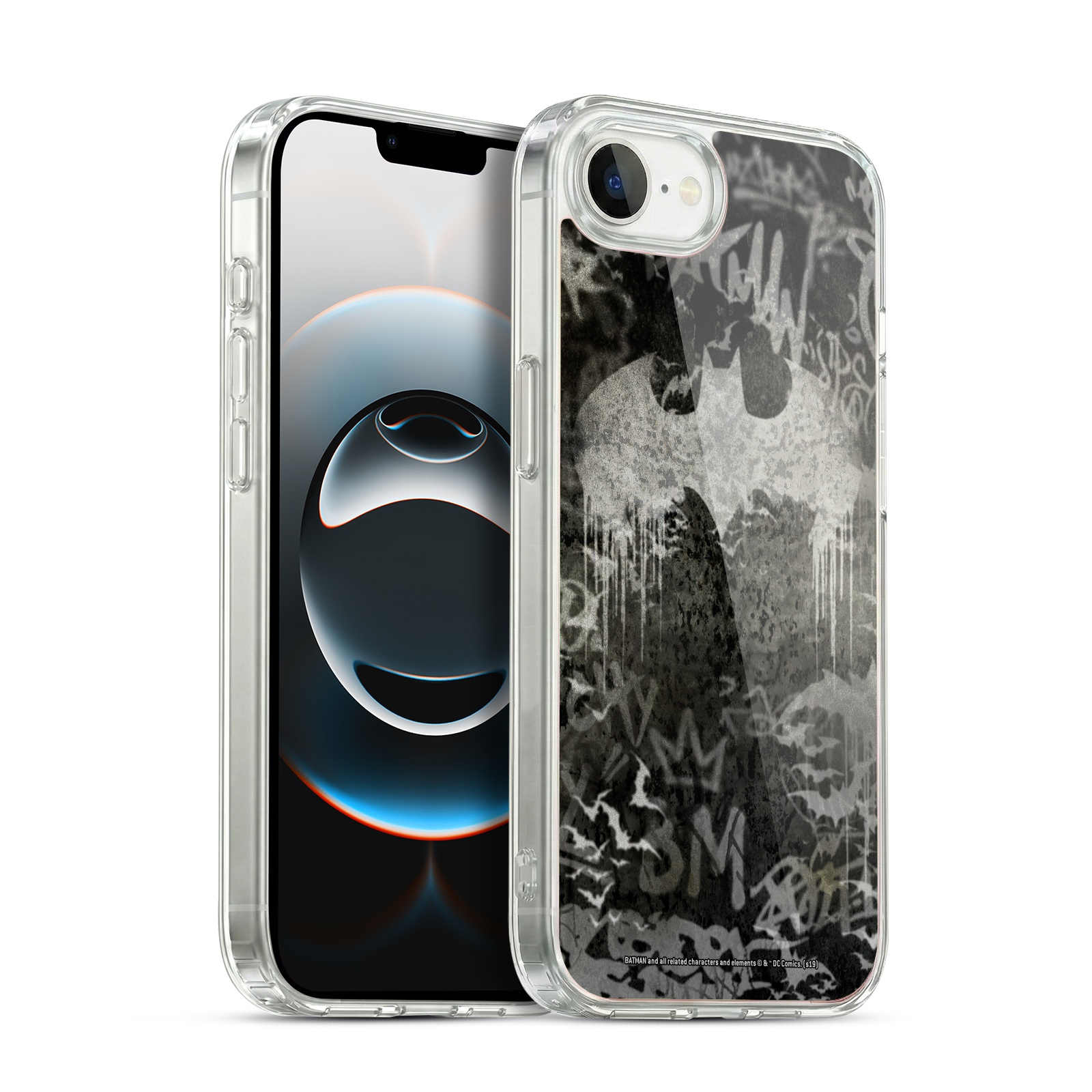 Graffiti Logo Hybrid MagSafe Case for iPhone SE (4th gen)