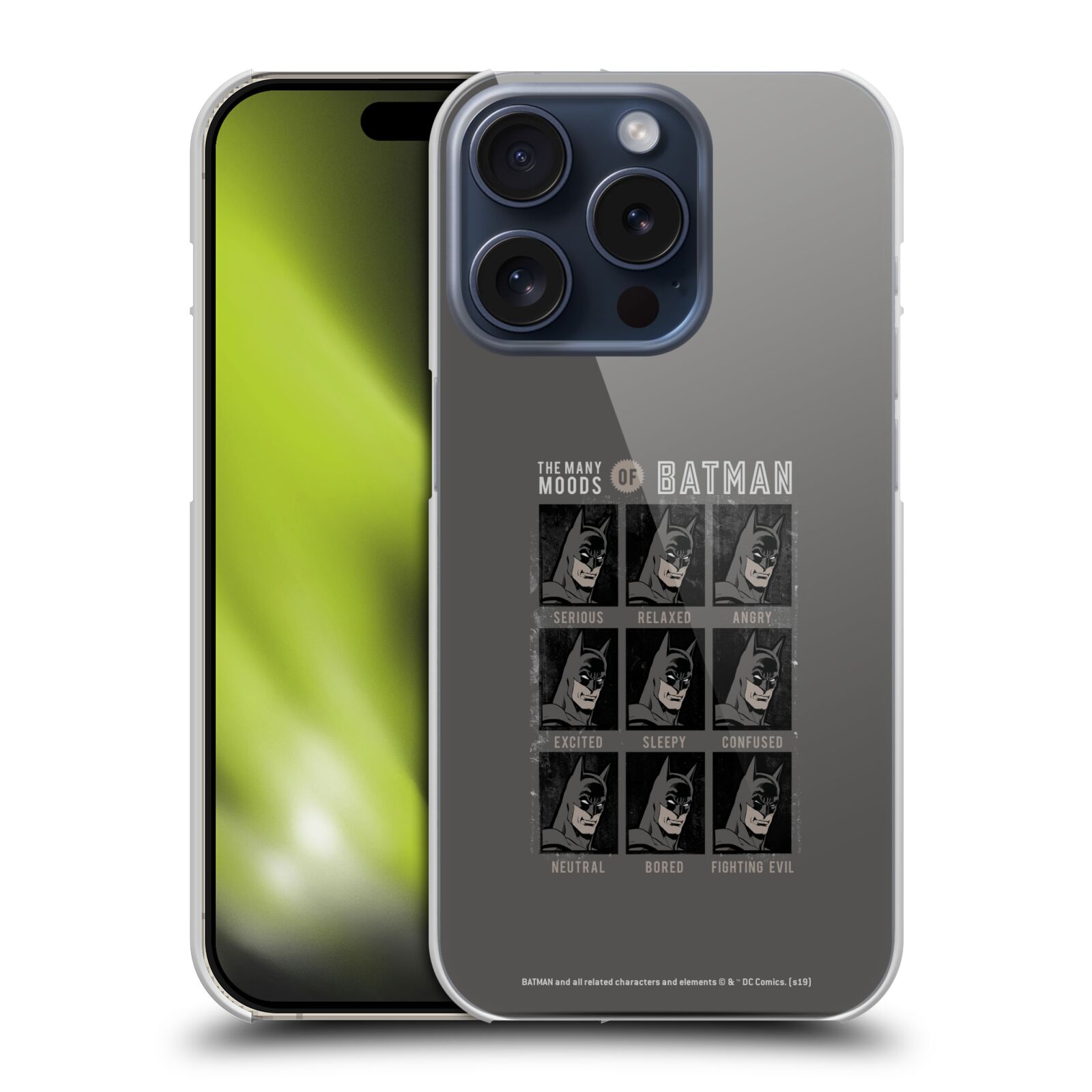 OFFICIAL BATMAN DC COMICS VINTAGE FASHION HARD BACK CASE FOR APPLE iPHONE PHONES - Picture 11 of 15