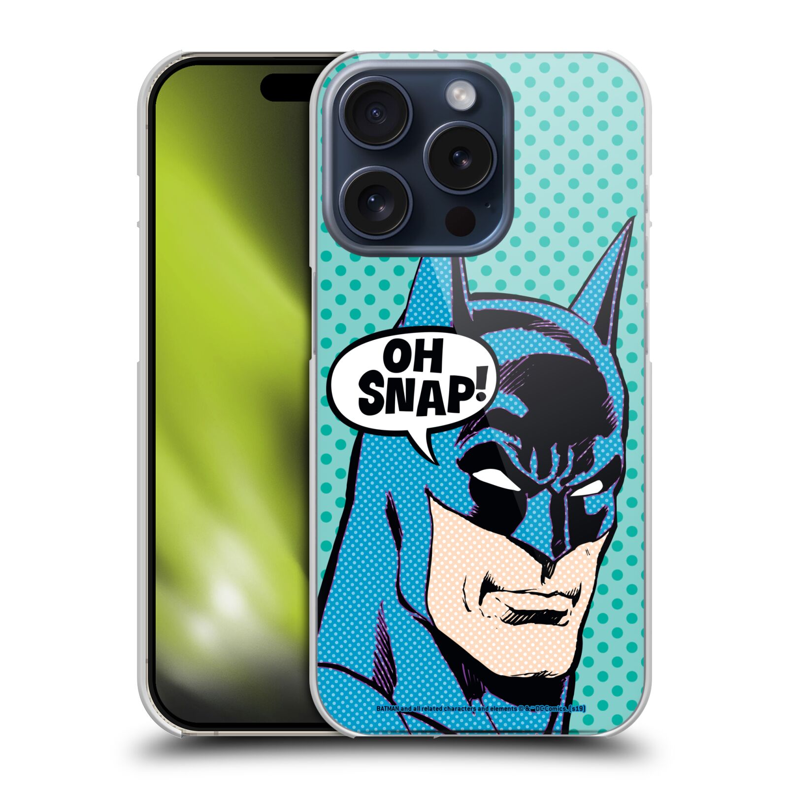 OFFICIAL BATMAN DC COMICS VINTAGE FASHION HARD BACK CASE FOR APPLE iPHONE PHONES - Picture 13 of 15