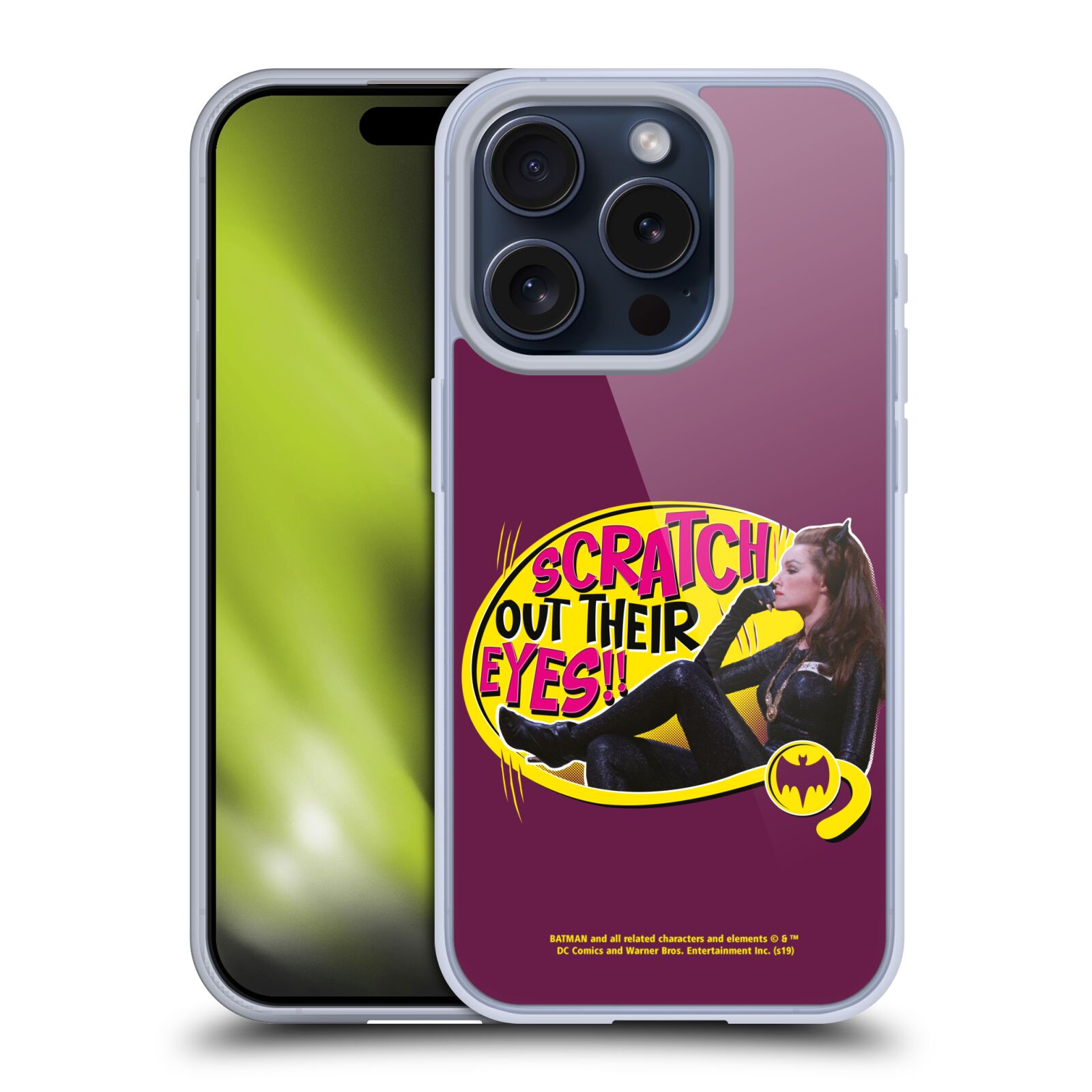 BATMAN TV SERIES CHARACTER ART GEL CASE COMPATIBLE WITH APPLE iPHONE & MAGSAFE - 第 9/13 張圖片