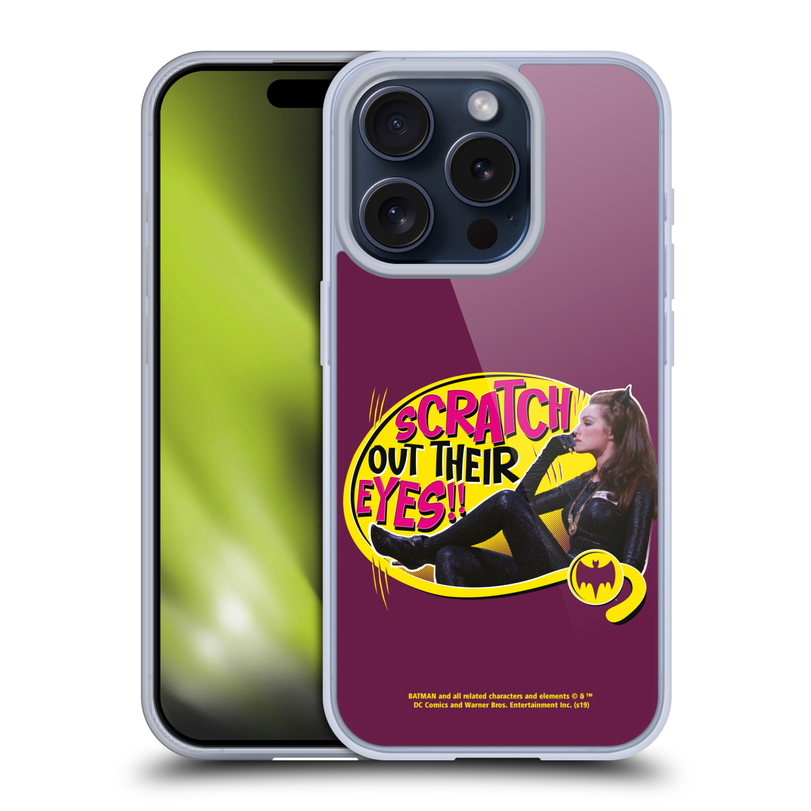 OFFICIAL BATMAN TV SERIES CHARACTER ART GEL CASE FOR APPLE iPHONE PHONES - Picture 9 of 13