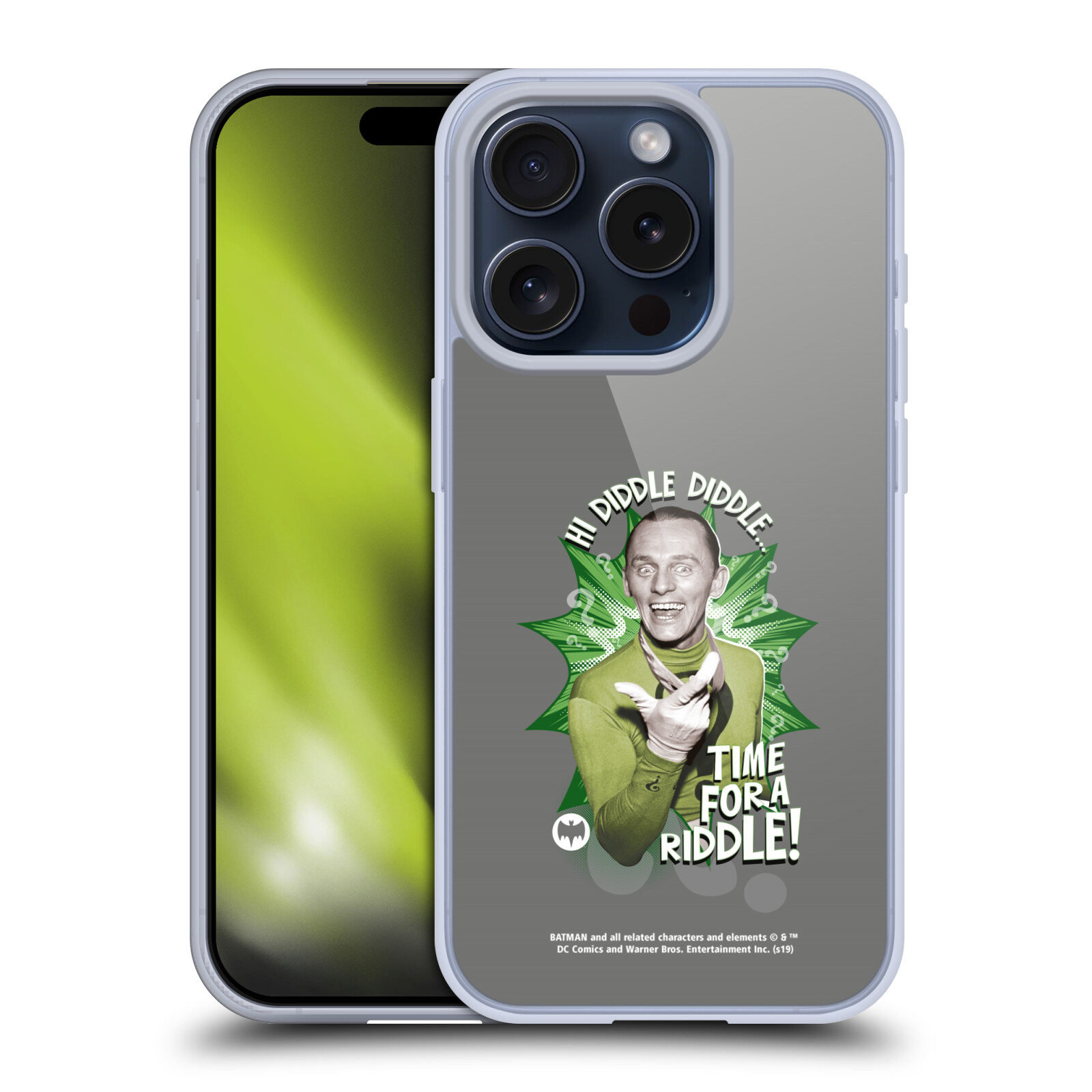 OFFICIAL BATMAN TV SERIES CHARACTER ART GEL CASE FOR APPLE iPHONE PHONES - Picture 12 of 13