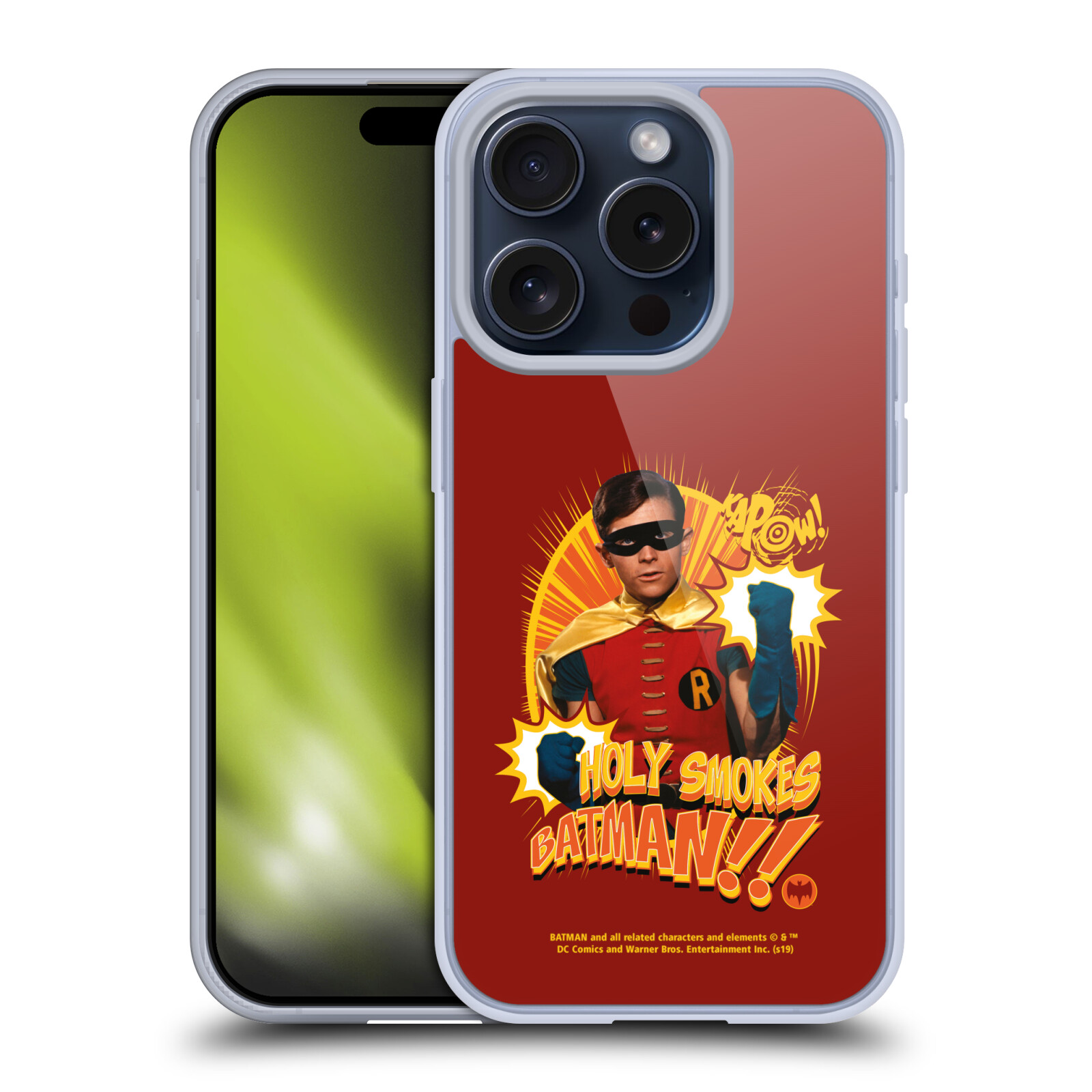 OFFICIAL BATMAN TV SERIES CHARACTER ART GEL CASE FOR APPLE iPHONE PHONES - Picture 13 of 13