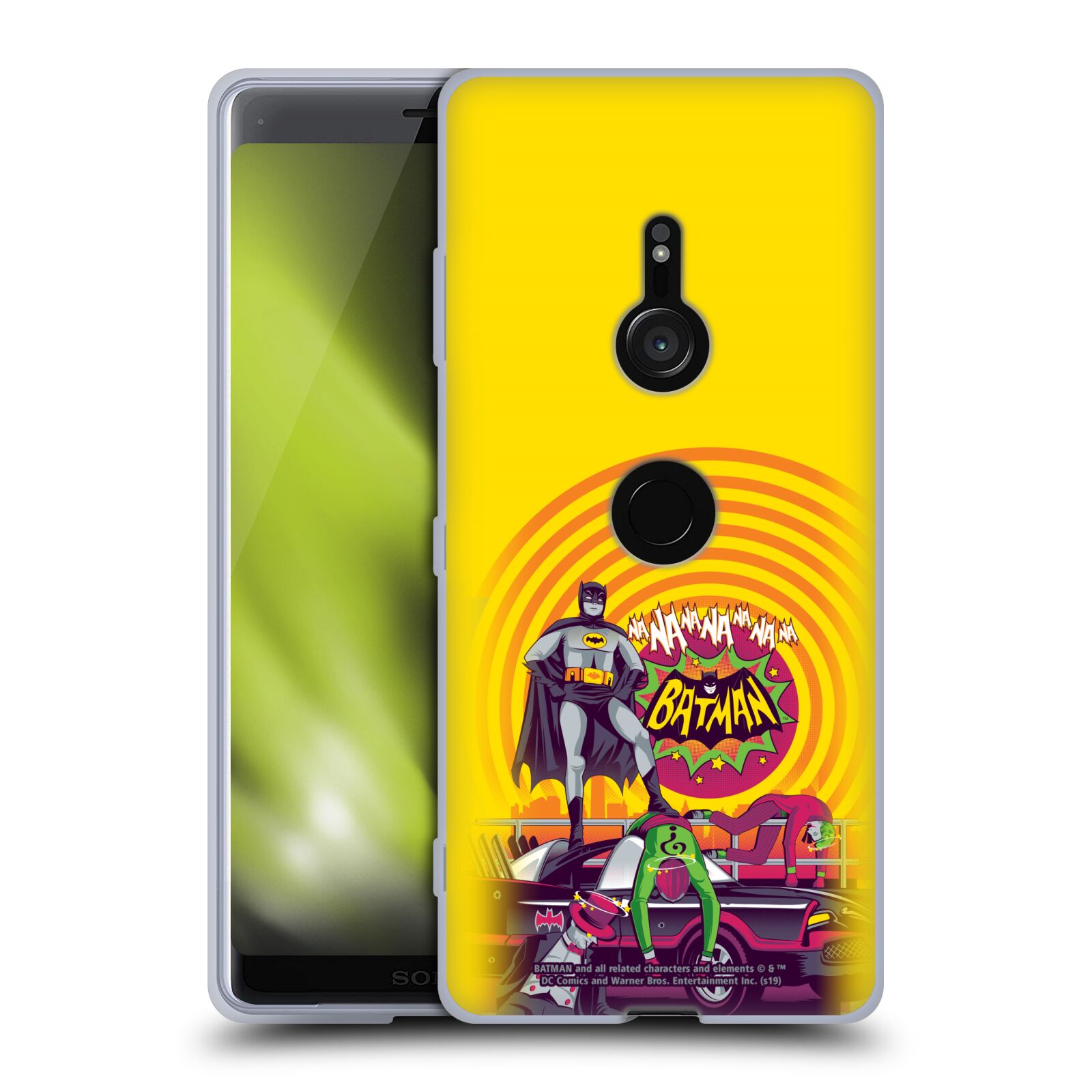 OFFICIAL BATMAN TV SERIES GRAPHICS SOFT GEL CASE FOR SONY PHONES 1 - Picture 9 of 11