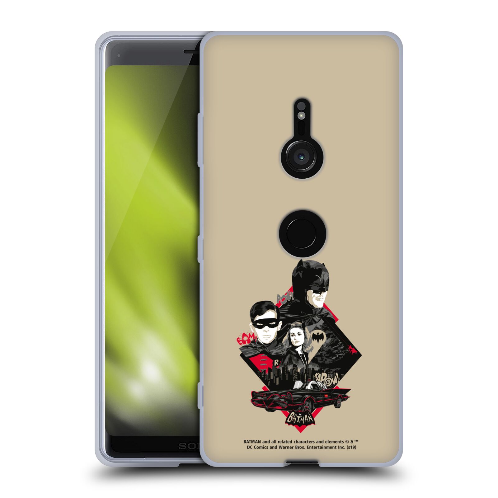 OFFICIAL BATMAN TV SERIES GRAPHICS SOFT GEL CASE FOR SONY PHONES 1 - Picture 10 of 11