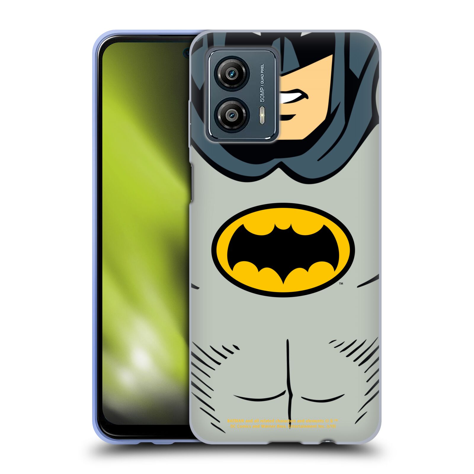 Silikonové pouzdro na mobil Motorola Moto G53 5G - Batman (Silikonový kryt, obal, pouzdro na mobilní telefon Motorola Moto G53 5G s licencovaným motivem Batman)