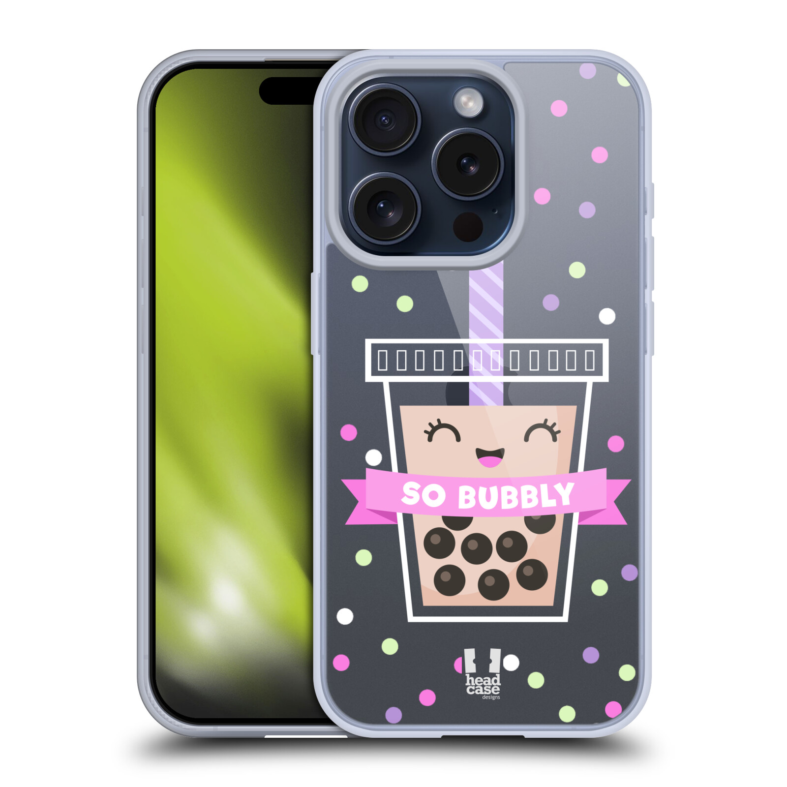 HEAD CASE DESIGNS BUBBLE TEA SOFT GEL CASE & WALLPAPER FOR APPLE iPHONE PHONES - Picture 9 of 11