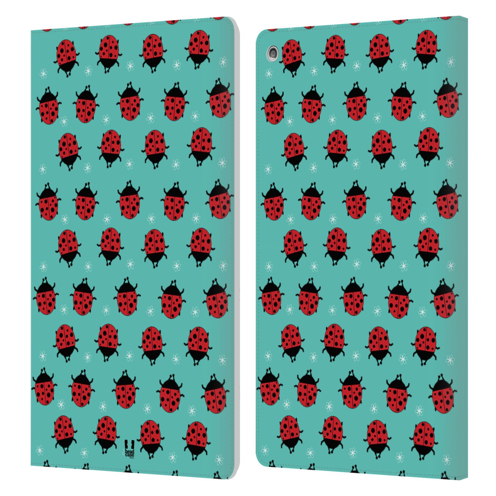 HEAD CASE DESIGNS BUGGED LIFE LEATHER BOOK WALLET CASE COVER FOR AMAZON FIRE - Picture 10 of 12
