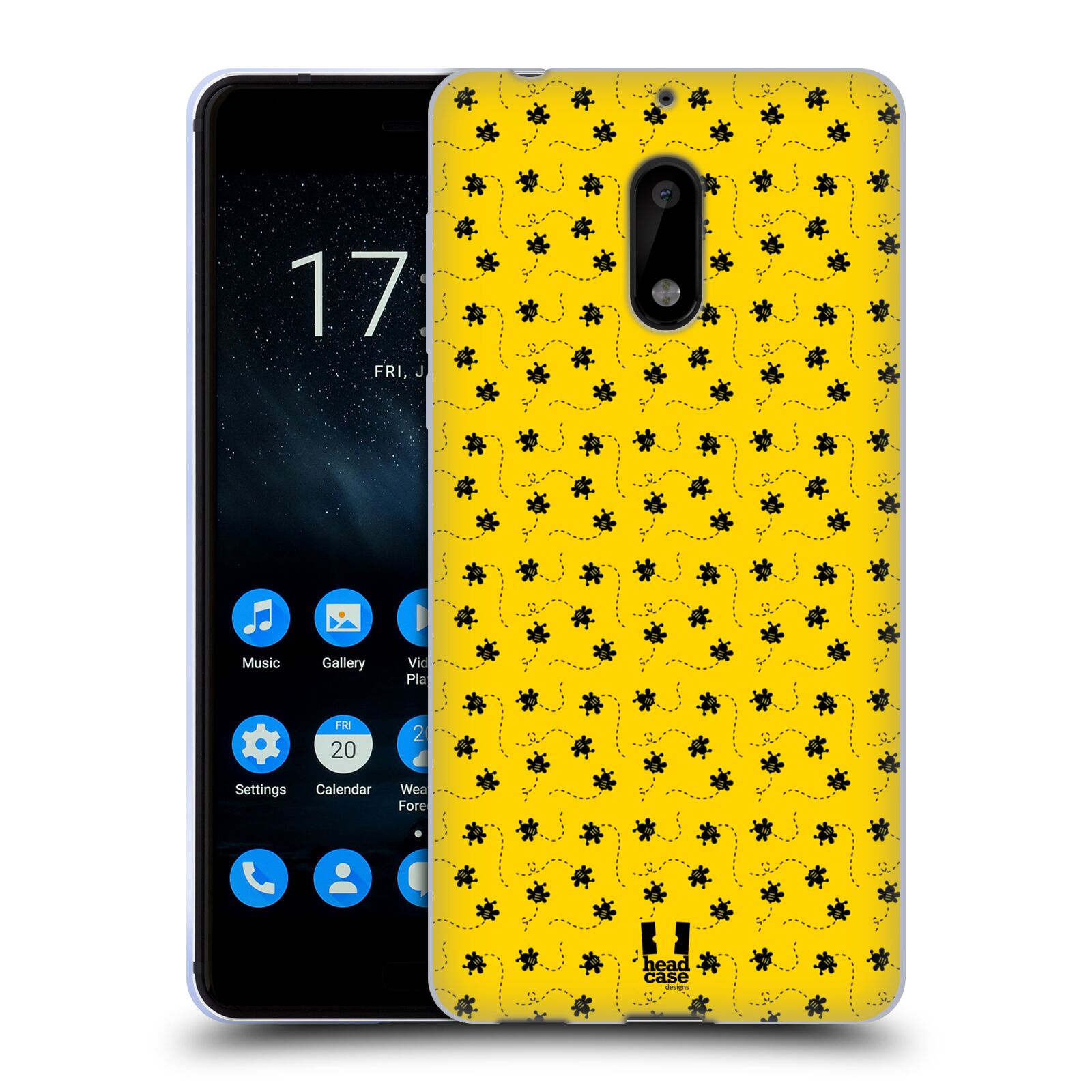 HEAD CASE DISEÑA BUGGED LIFE SOFT GEL CASE PARA TELÉFONOS NOKIA 1 - Imagen 13 de 13