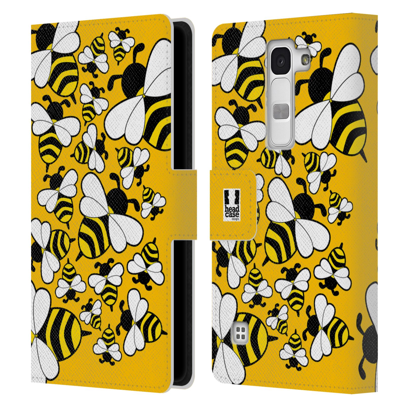 HEAD CASE DESIGNS BUGGED LIFE LEATHER BOOK CASE & WALLPAPER FOR LG PHONES 2 - Picture 8 of 13