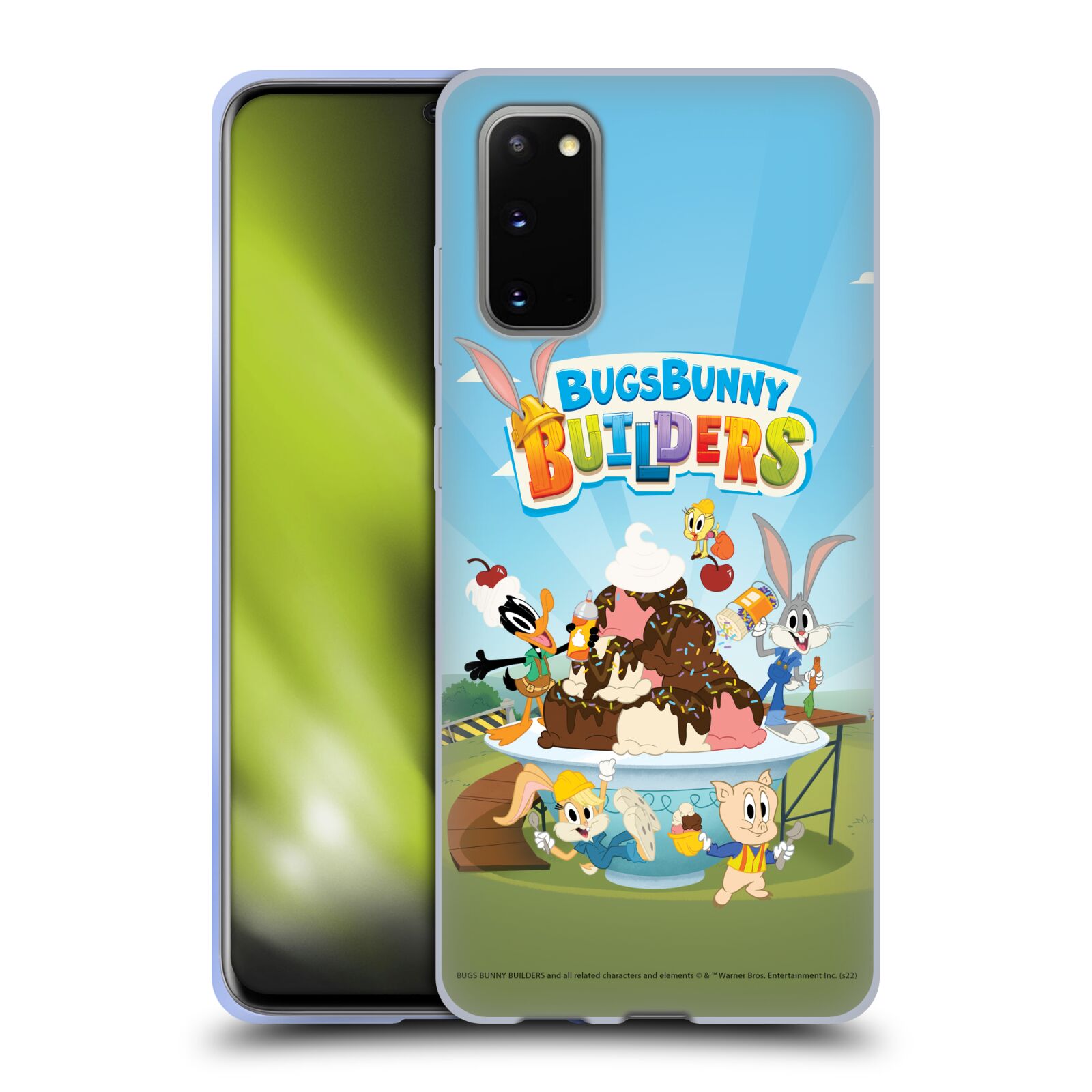 OFFICIAL BUGS BUNNY BUILDERS GRAPHICS GEL CASE FOR SAMSUNG PHONES 1 - Picture 9 of 11