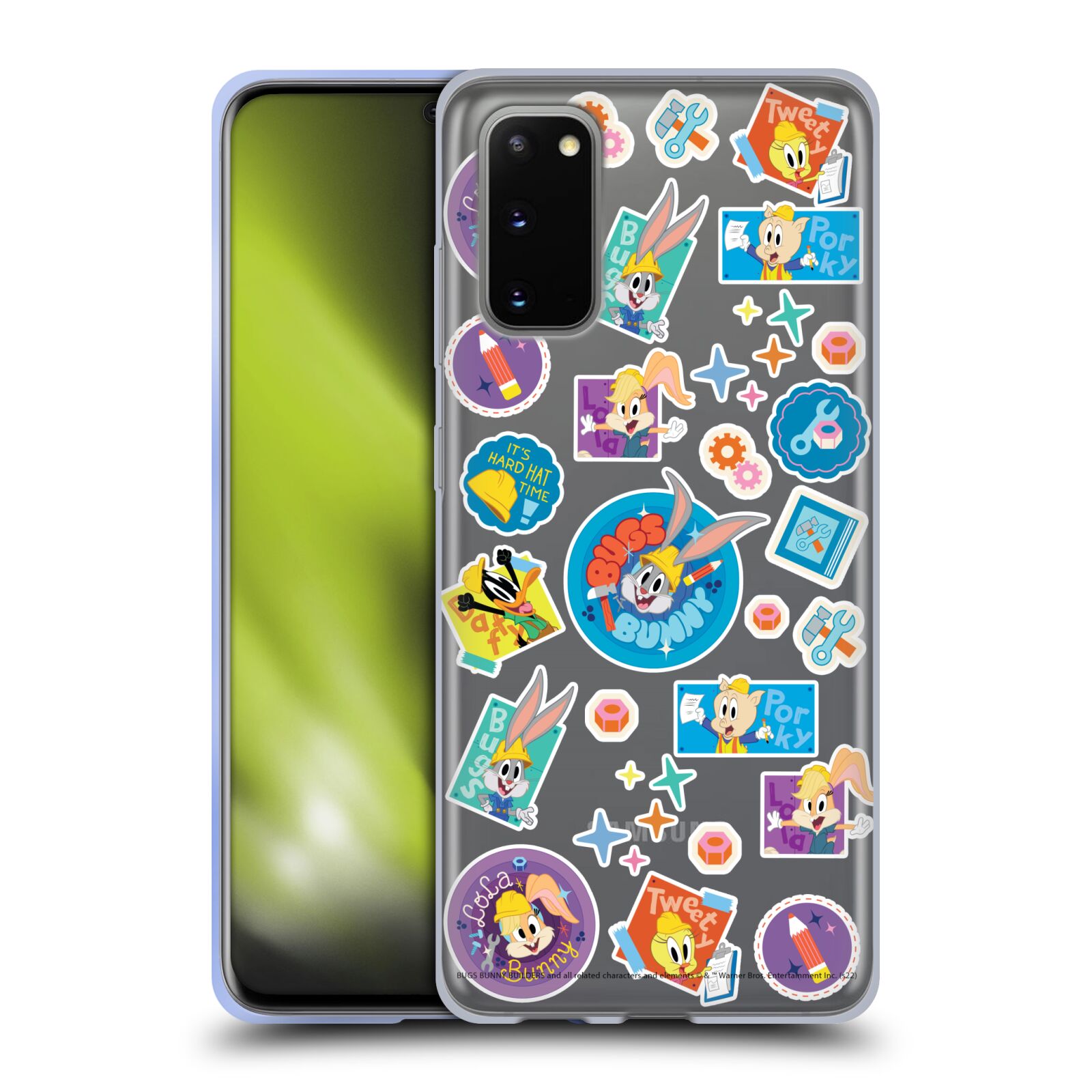 OFFICIAL BUGS BUNNY BUILDERS GRAPHICS GEL CASE FOR SAMSUNG PHONES 1 - Picture 10 of 11