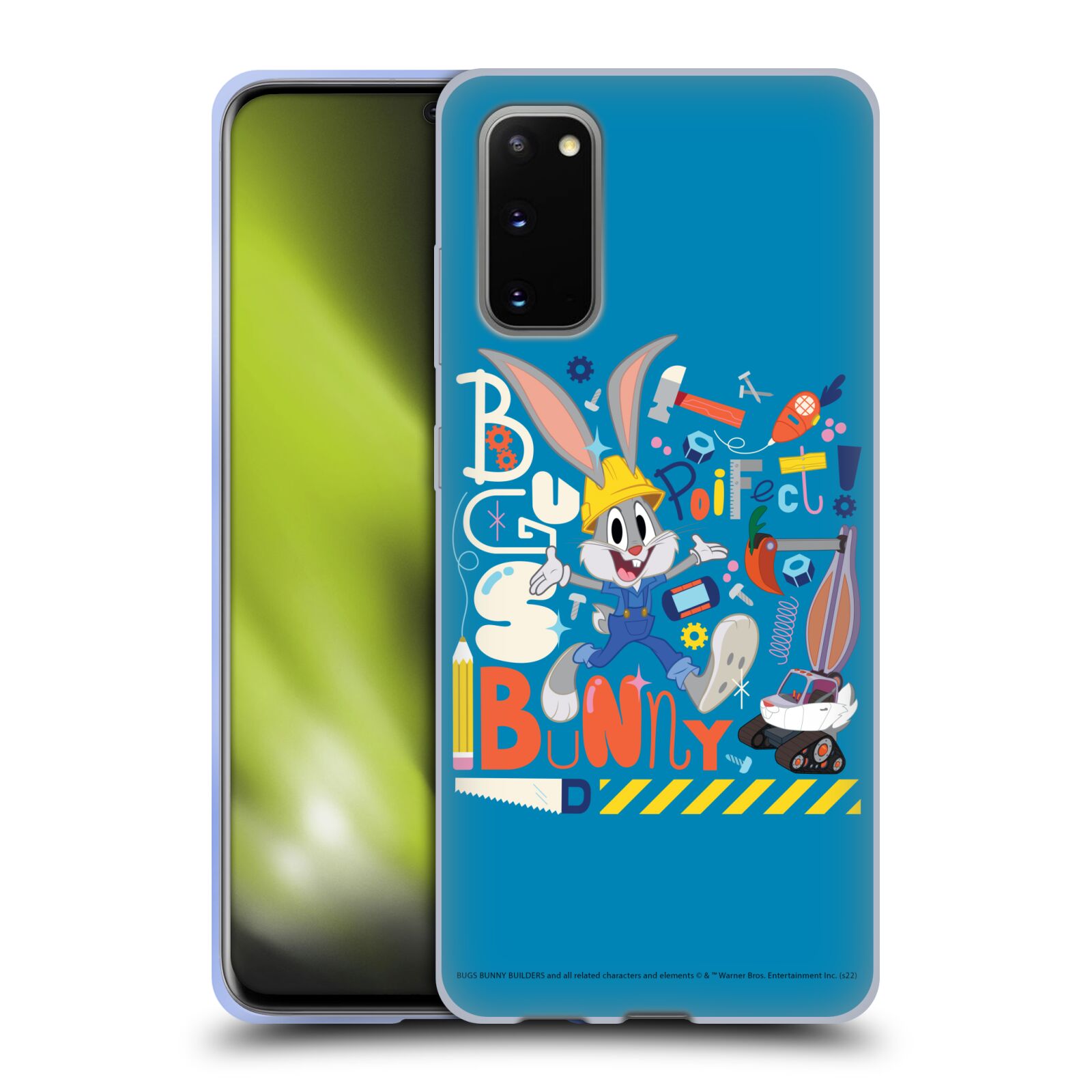 OFFICIAL BUGS BUNNY BUILDERS GRAPHICS GEL CASE FOR SAMSUNG PHONES 1 - Picture 11 of 11