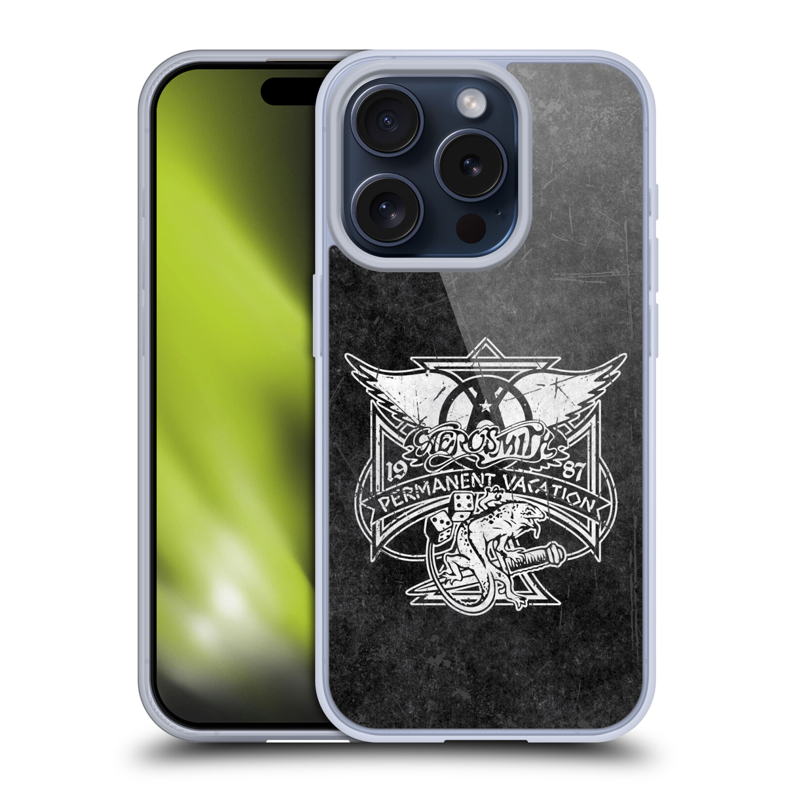OFFICIEL AEROSMITH NOIR ET BLANC ÉTUI COQUE EN GEL POUR APPLE iPHONE TÉLÉPHONES - Photo 8 sur 13