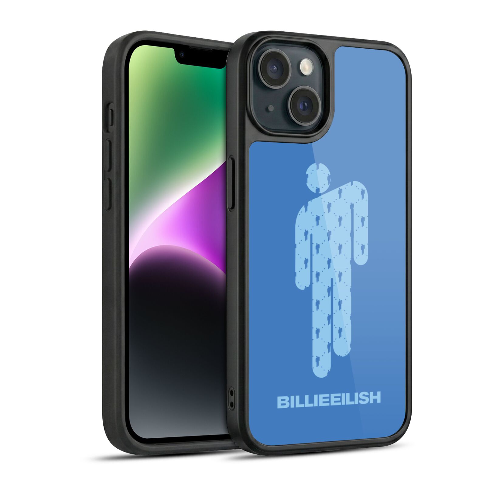 Blohsh Blue Hard MagSafe Case for iPhone 14