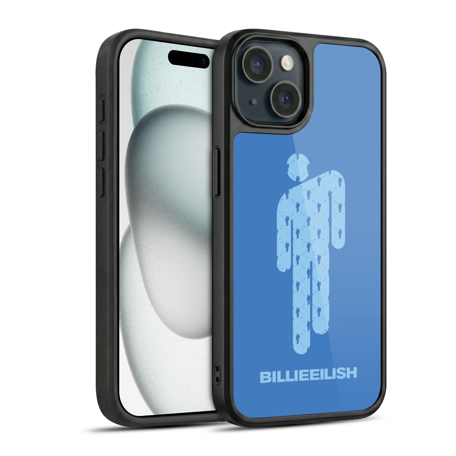 Blohsh Blue Hard MagSafe Case for iPhone 15