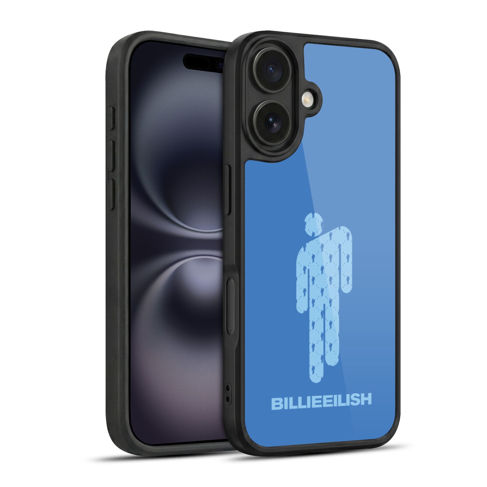 Blohsh Blue Hard MagSafe Case for iPhone 16