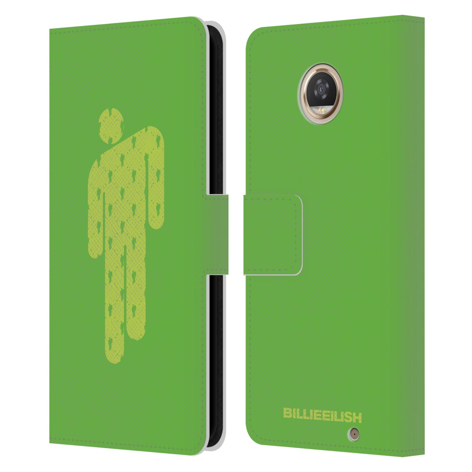 OFFICIAL BILLIE EILISH KEY ART LEATHER BOOK WALLET CASE FOR MOTOROLA PHONES - Picture 9 of 11