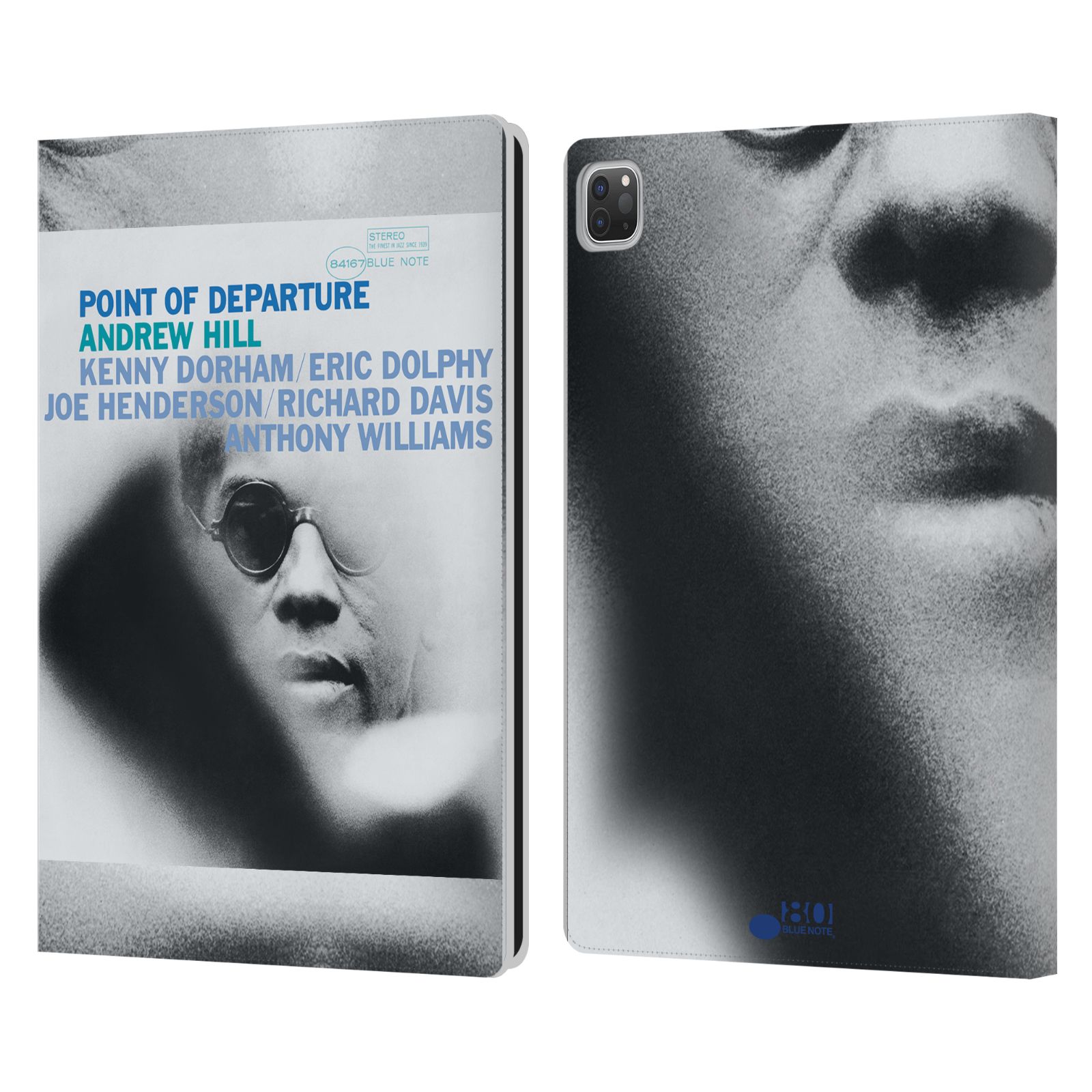 OFFICIAL BLUE NOTE RECORDS ALBUMS LEATHER BOOK WALLET CASE FOR APPLE iPAD - Picture 7 of 16
