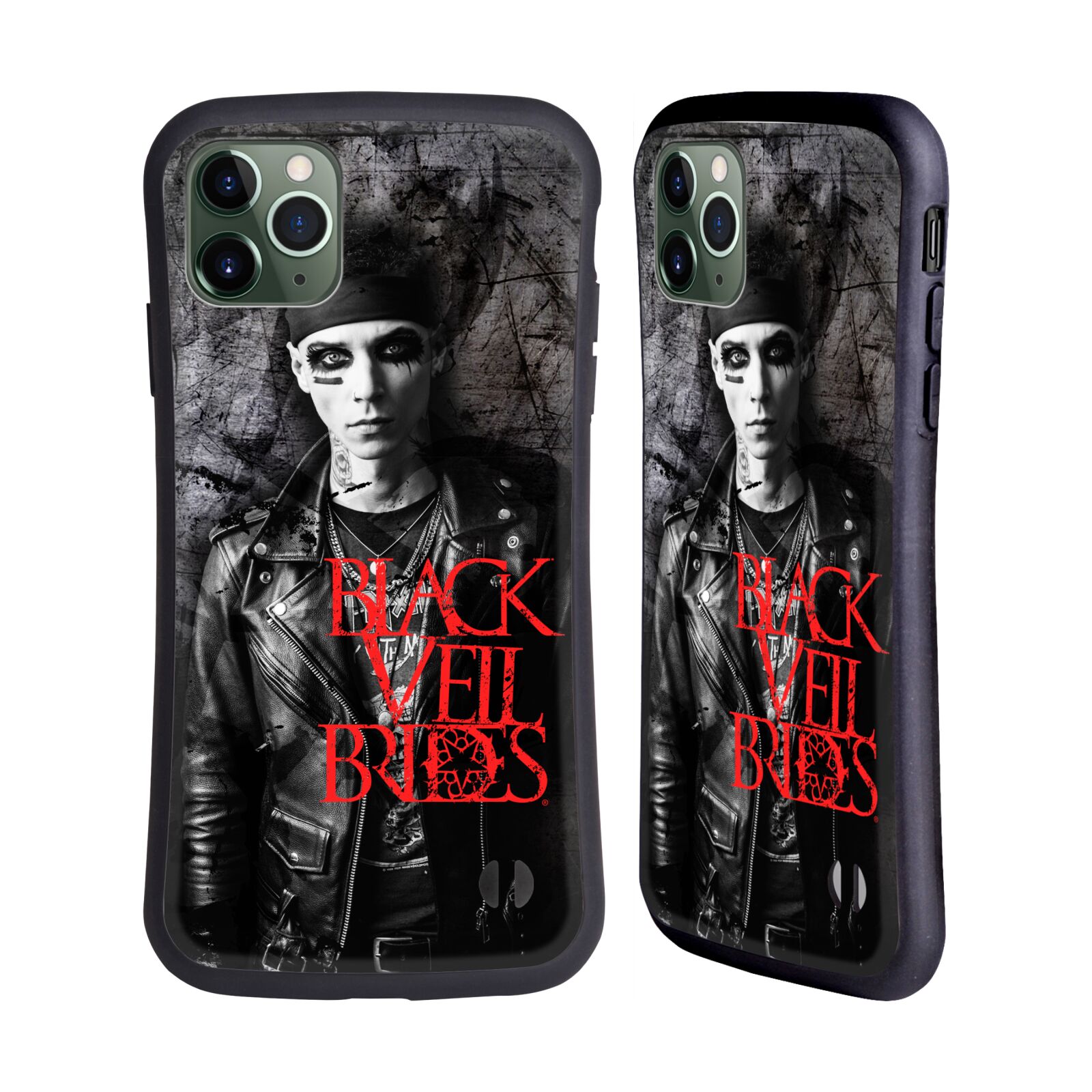 HYBRID-HÜLLE ORIGINAL BLACK VEIL BRIDES BANDMITGLIEDER FÜR APPLE iPHONES HANDYS - Bild 8 von 13