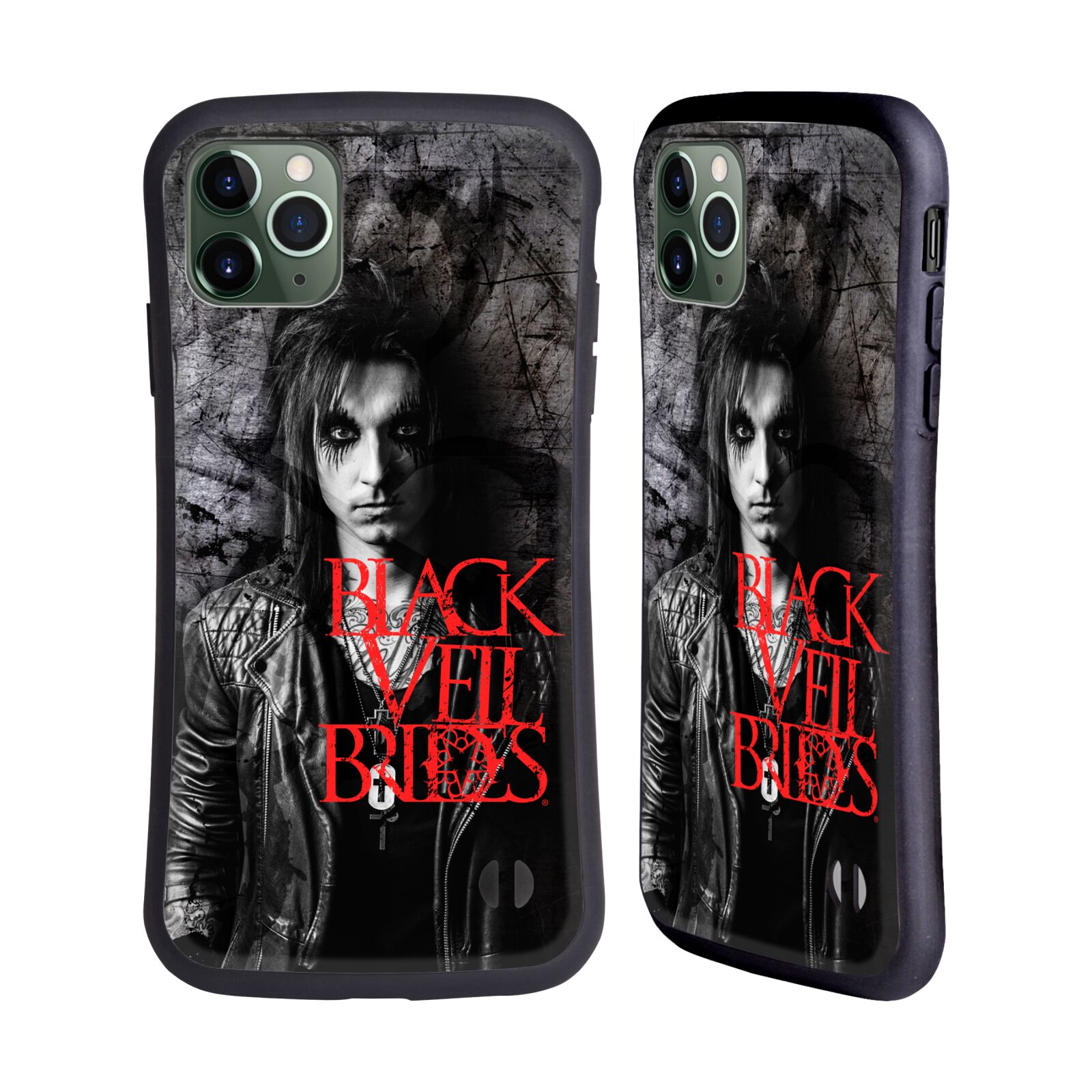 HYBRID-HÜLLE ORIGINAL BLACK VEIL BRIDES BANDMITGLIEDER FÜR APPLE iPHONES HANDYS - Bild 12 von 13