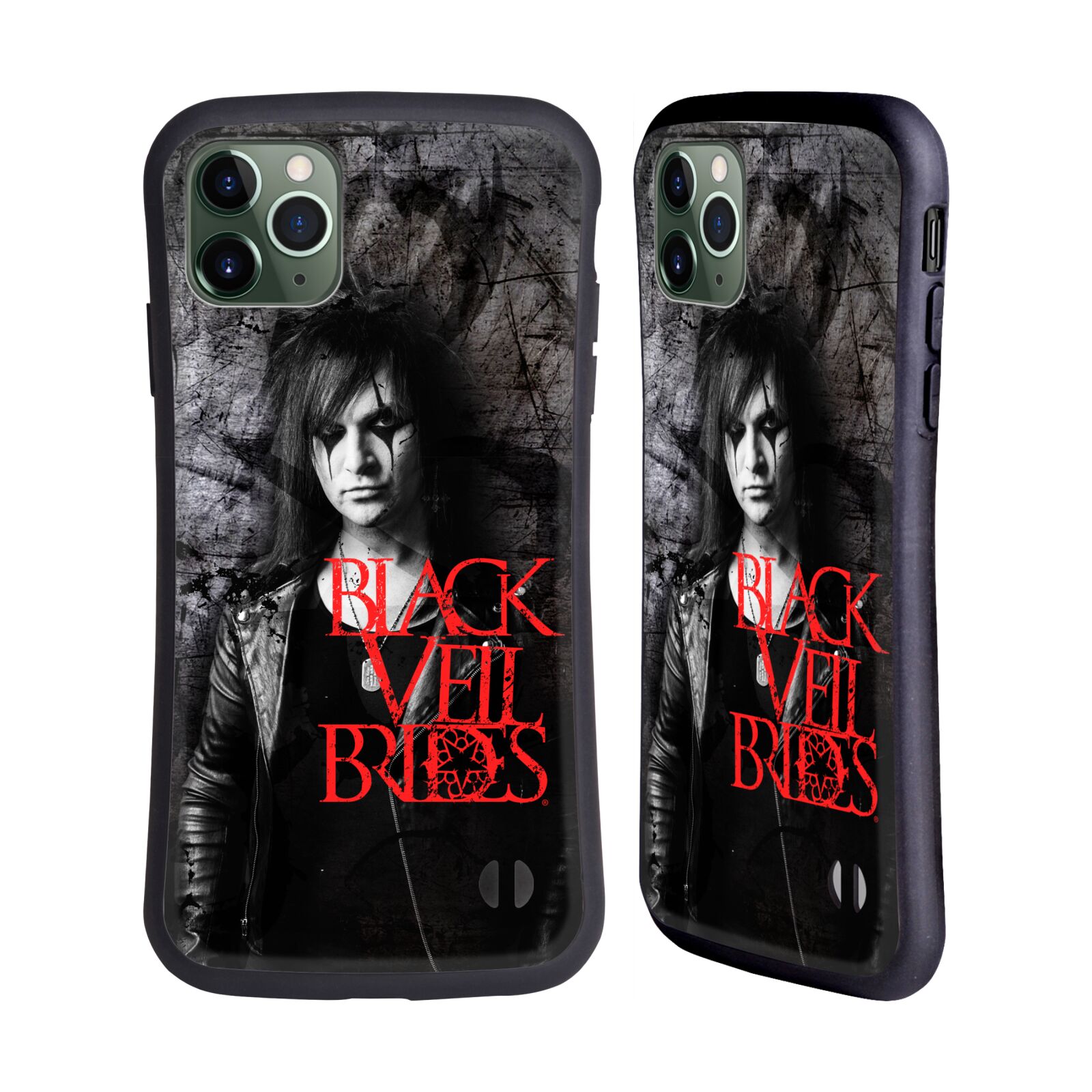 HYBRID-HÜLLE ORIGINAL BLACK VEIL BRIDES BANDMITGLIEDER FÜR APPLE iPHONES HANDYS - Bild 13 von 13