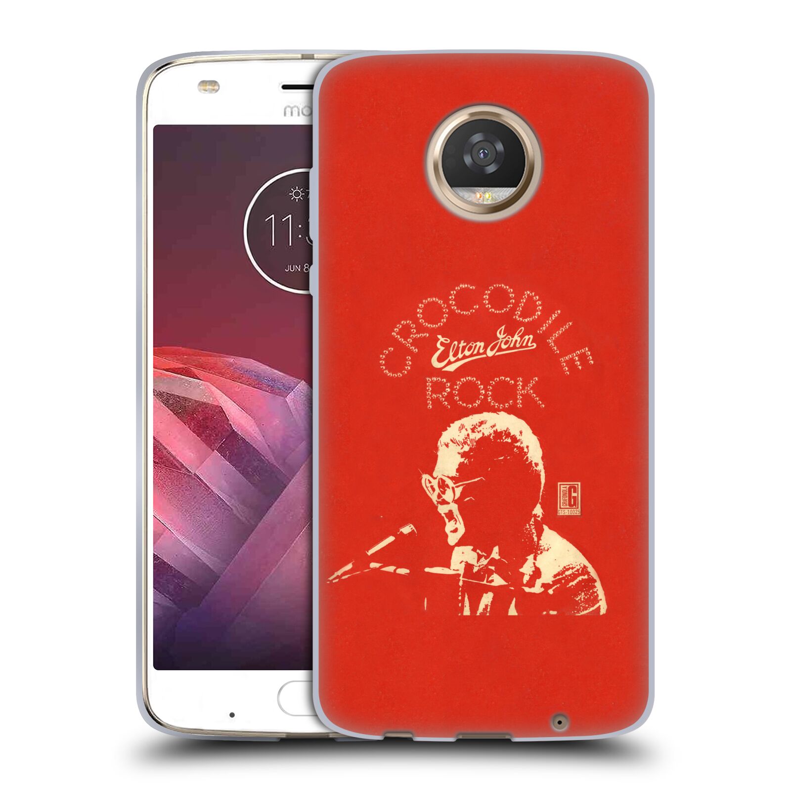 OFFICIAL ELTON JOHN ARTWORK SOFT GEL CASE FOR MOTOROLA PHONES