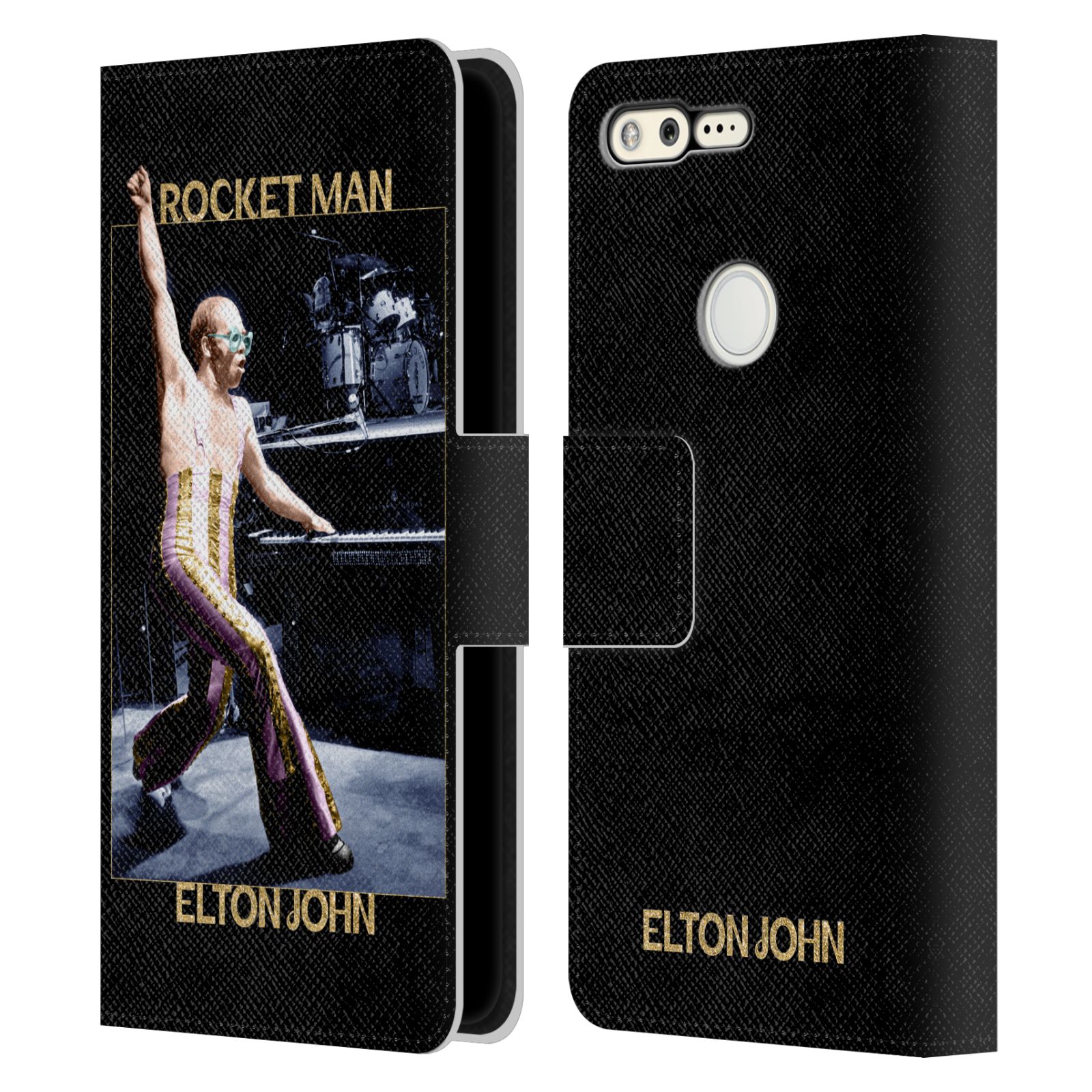 BOLSO OFICIAL ELTON JOHN ROCKETMAN CUERO PARA MÓVILES GOOGLE - Imagen 9 de 11