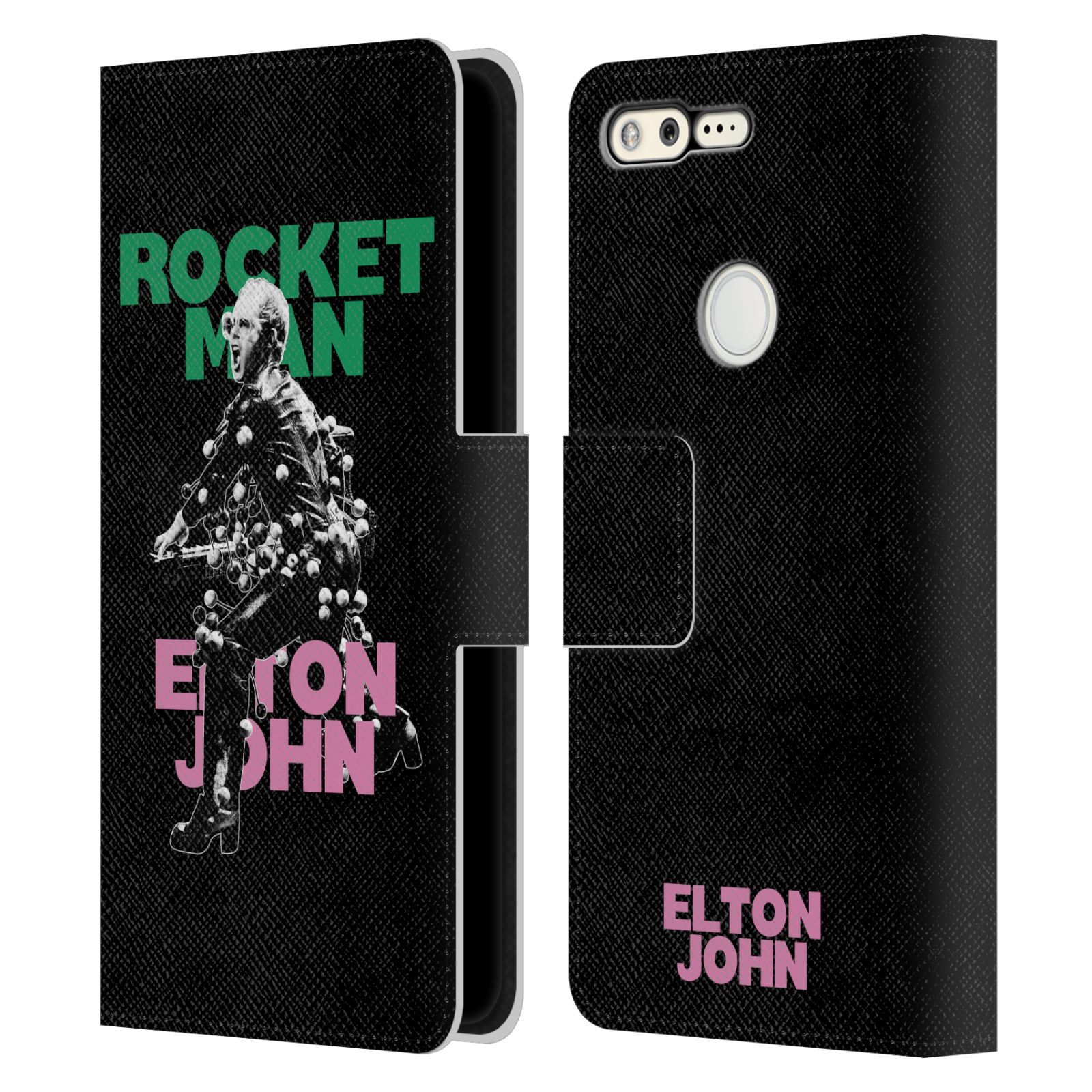 BOLSO OFICIAL ELTON JOHN ROCKETMAN CUERO PARA MÓVILES GOOGLE - Imagen 11 de 11