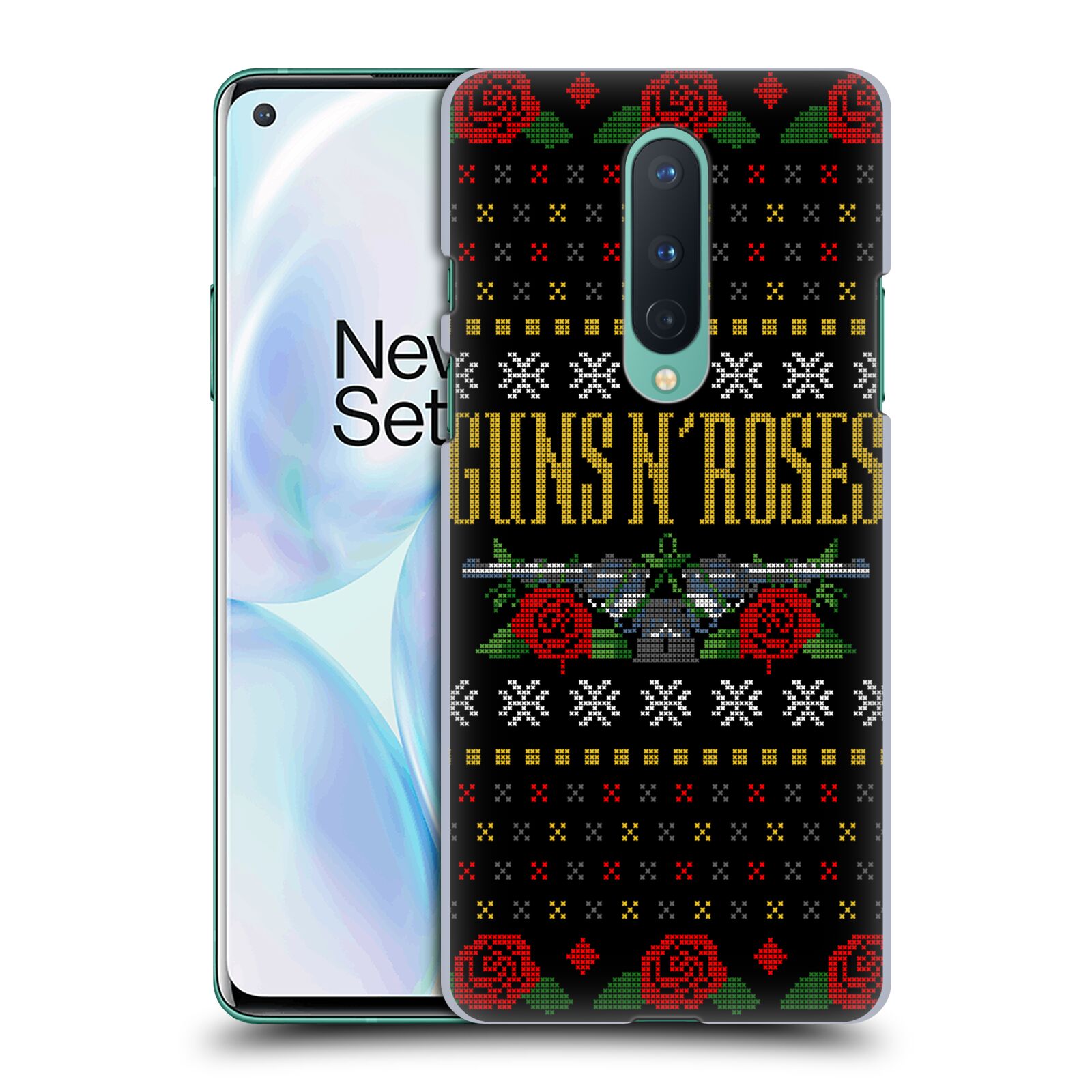 OFFICIAL GUNS N' ROSES CHRISTMAS HARD BACK CASE FOR OPPO PHONES