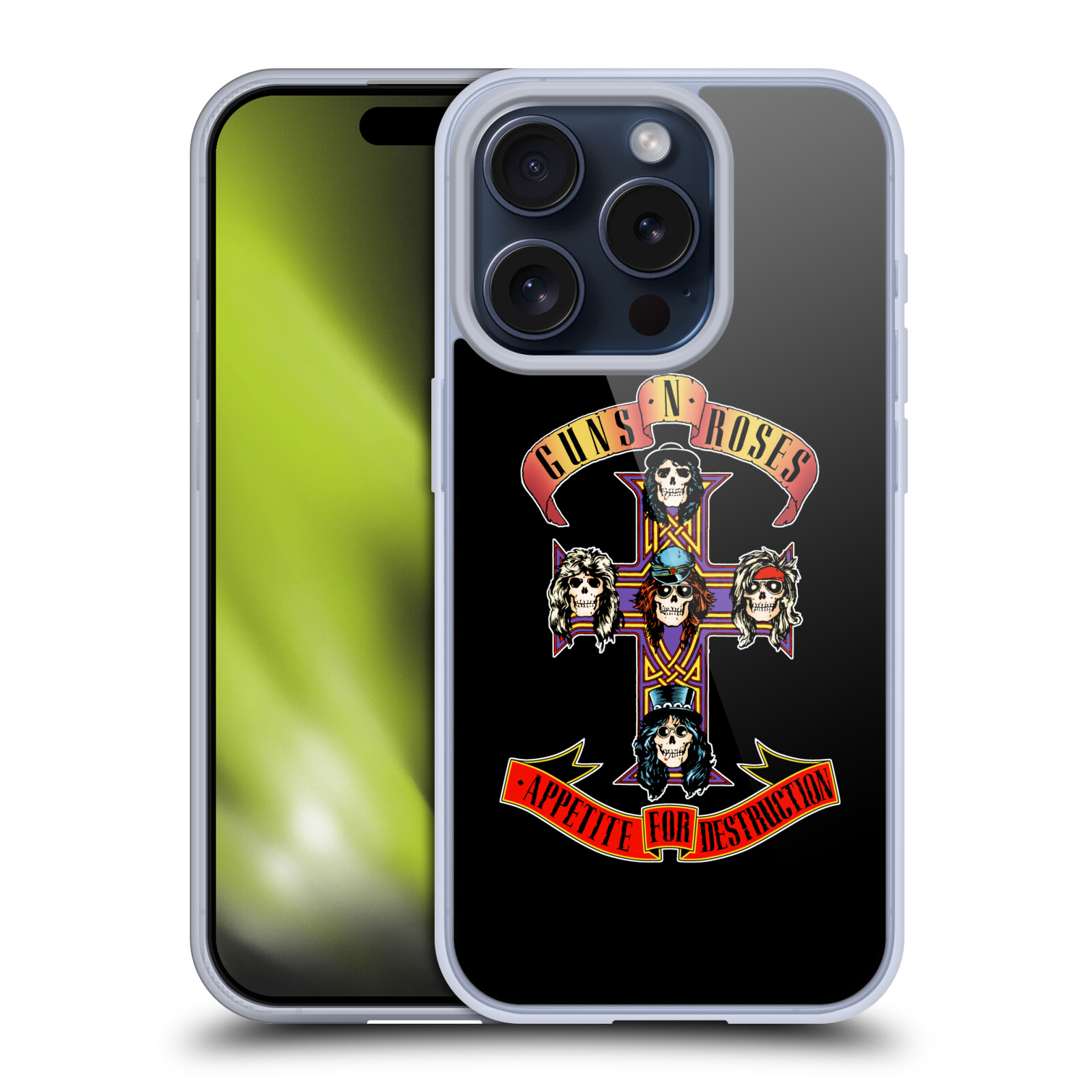 OFFICIAL GUNS N' ROSES KEY ART SOFT GEL CASE FOR APPLE iPHONE PHONES - 第 8/11 張圖片