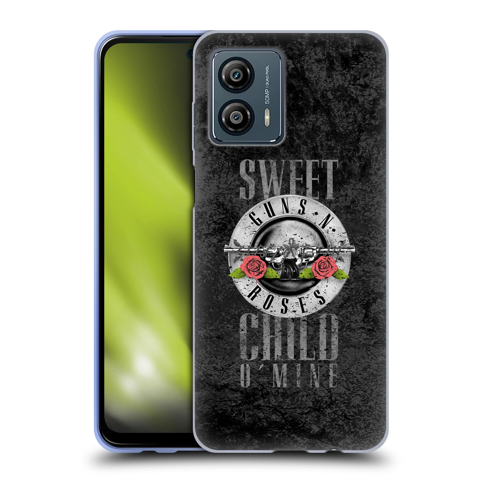 Silikonové pouzdro na mobil Motorola Moto G53 5G - Head Case - Guns N' Roses - Sweet Child (Silikonový kryt, obal, pouzdro na mobilní telefon Motorola Moto G53 5G s motivem Guns N' Roses - Sweet Child)