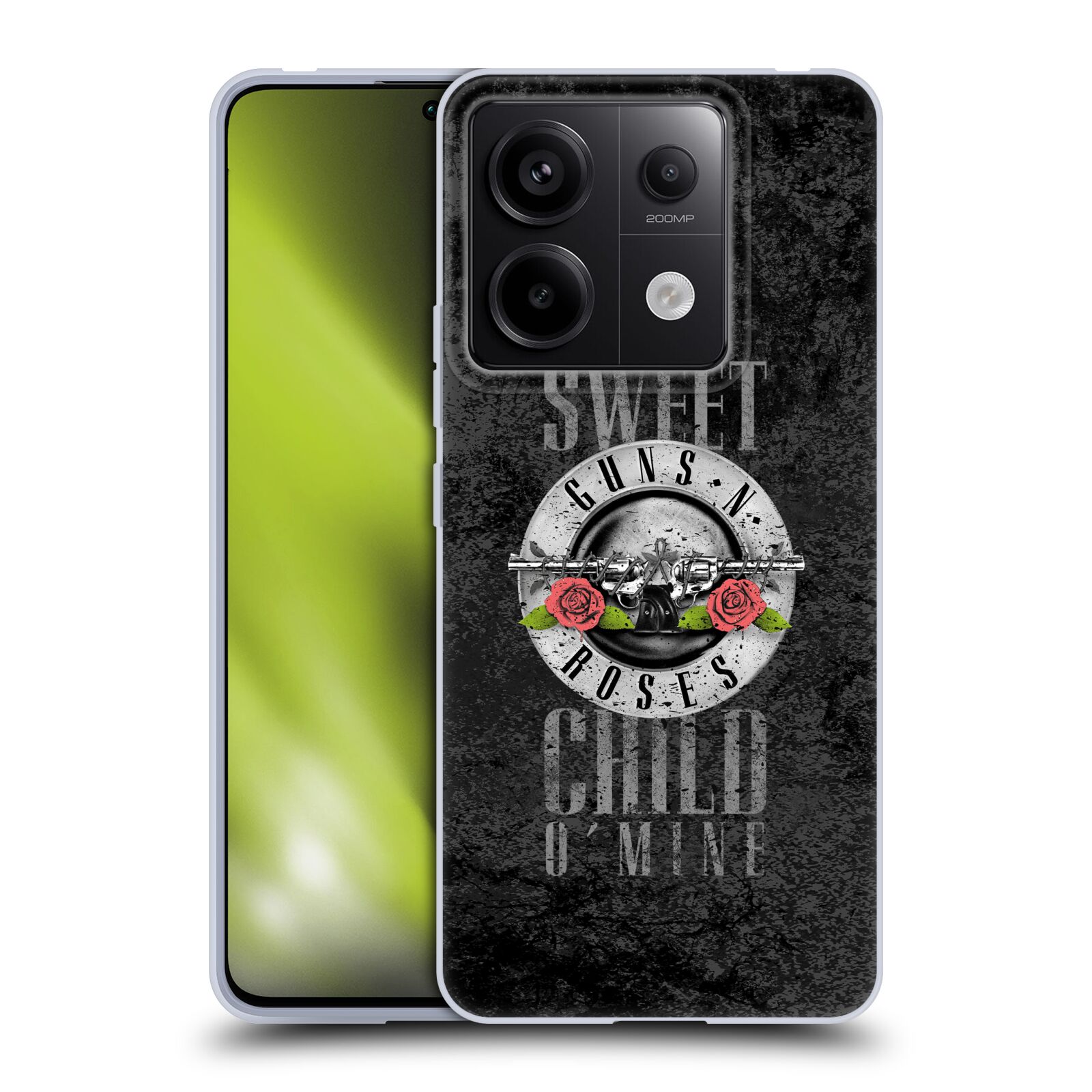 Silikonové pouzdro - Xiaomi Redmi Note 13 Pro 5G / Poco X6 5G - Head Case - Guns N' Roses - Sweet Child (Silikonový kryt, obal, pouzdro na mobilní telefon Xiaomi Redmi Note 13 Pro 5G / Poco X6 5G s motivem Guns N' Roses - Sweet Child)