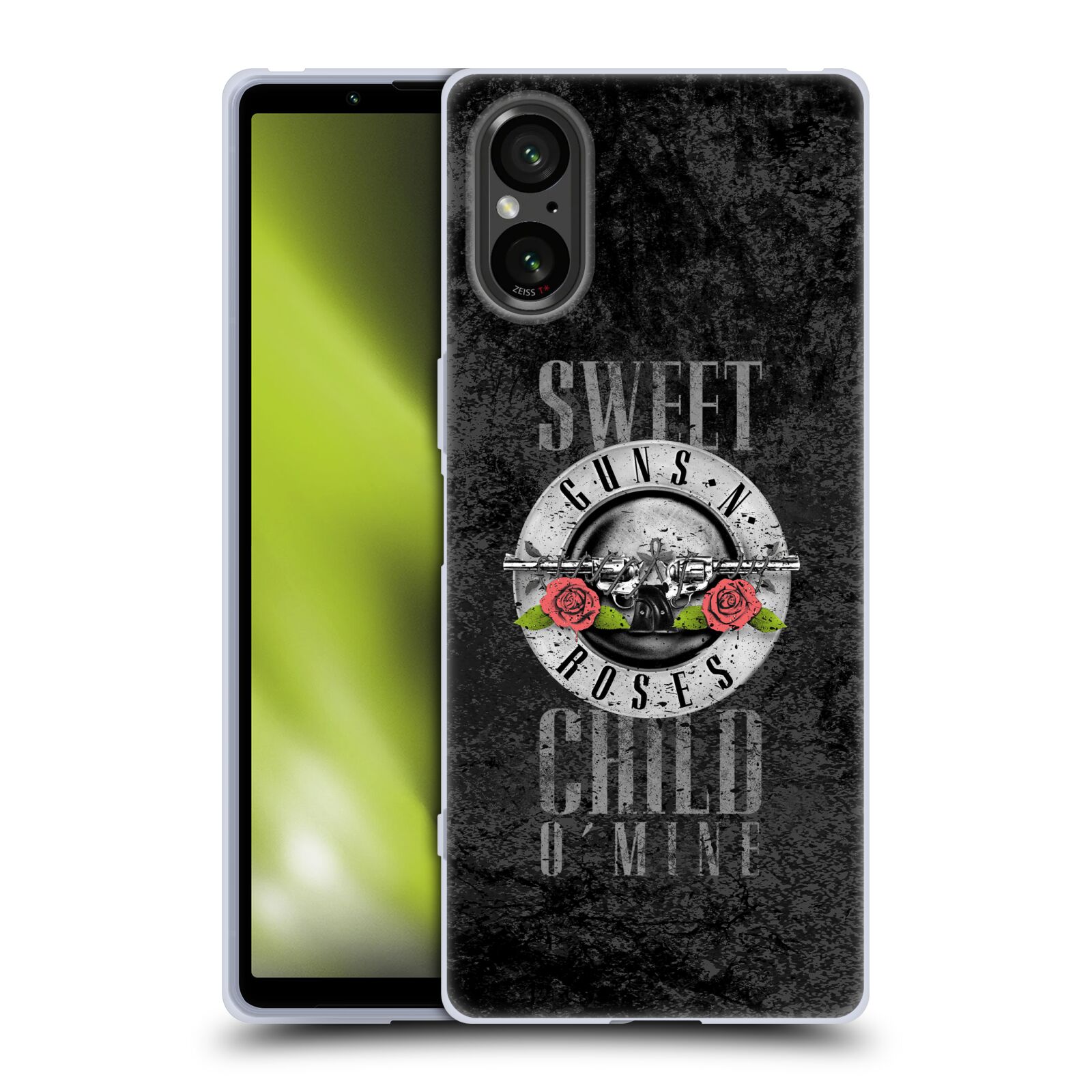 Silikonové pouzdro - Sony Xperia 5 V - Head Case - Guns N' Roses - Sweet Child (Silikonový kryt, obal, pouzdro na mobilní telefon Sony Xperia 5 V s motivem Guns N' Roses - Sweet Child)