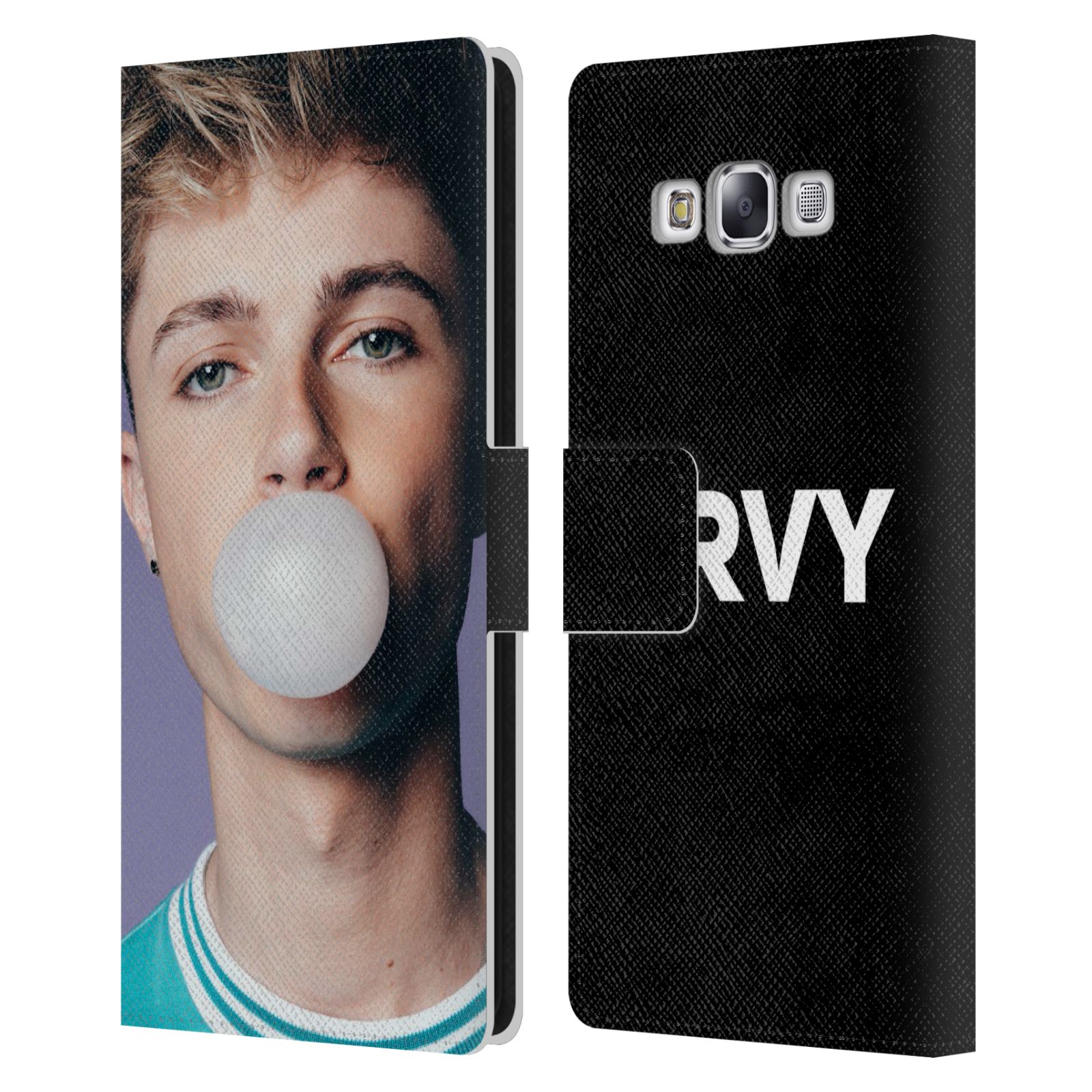 OFFIZIELLE HRVY GRAFIKEN BRIEFTASCHE HÜLLE HUELLE AUS LEDER FÜR SAMSUNG HANDYS 3 - Bild 8 von 18