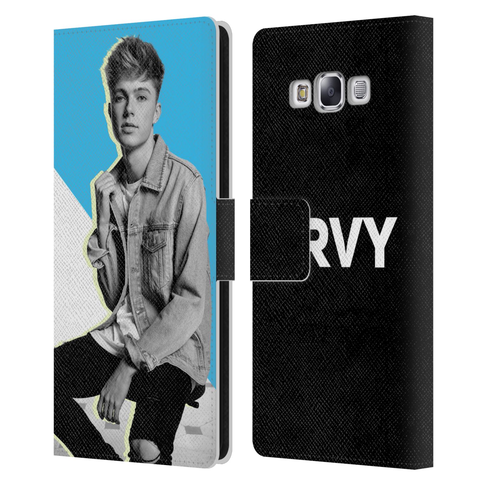 OFFIZIELLE HRVY GRAFIKEN BRIEFTASCHE HÜLLE HUELLE AUS LEDER FÜR SAMSUNG HANDYS 3 - Bild 9 von 18
