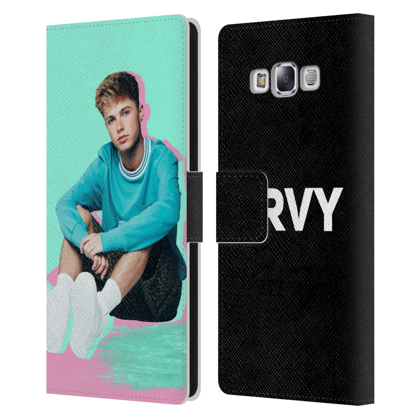 OFFIZIELLE HRVY GRAFIKEN BRIEFTASCHE HÜLLE HUELLE AUS LEDER FÜR SAMSUNG HANDYS 3 - Bild 7 von 18
