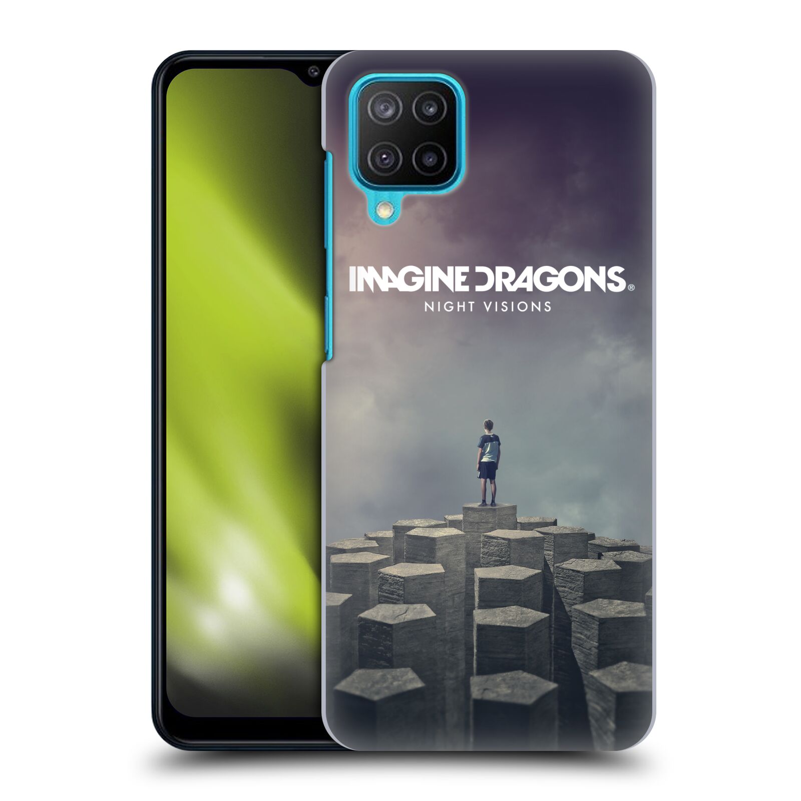 Plastové pouzdro na mobil Samsung Galaxy M12 - Imagine Dragons - Night Visions (Plastový kryt, pouzdro, obal na mobilní telefon Samsung Galaxy M12 (SM-M127F) s licencovaným motivem Imagine Dragons - Night Visions)