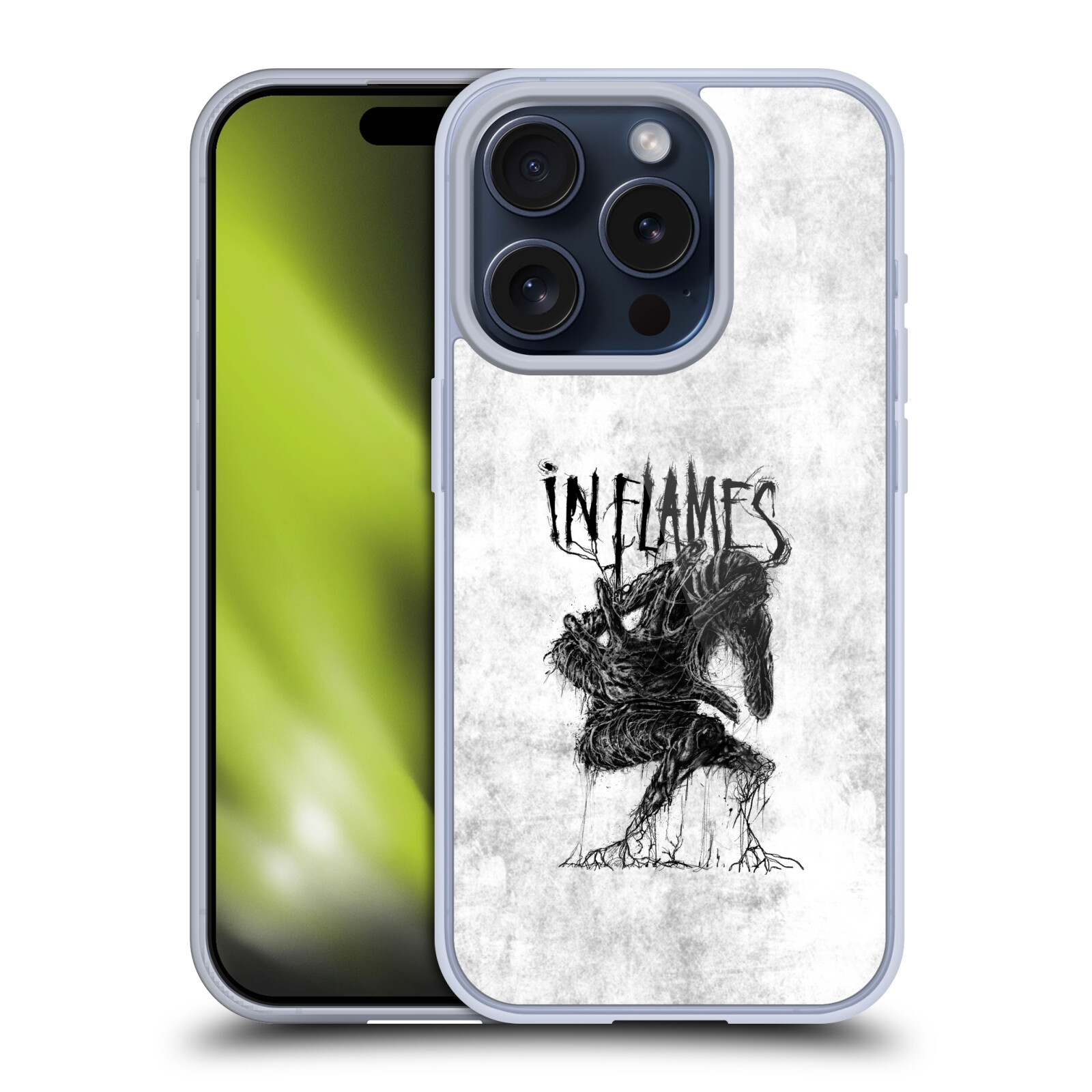 OFFICIEL IN FLAMES MÉTAL GRUNGE ÉTUI COQUE EN GEL POUR APPLE iPHONE TÉLÉPHONES - Photo 11 sur 15