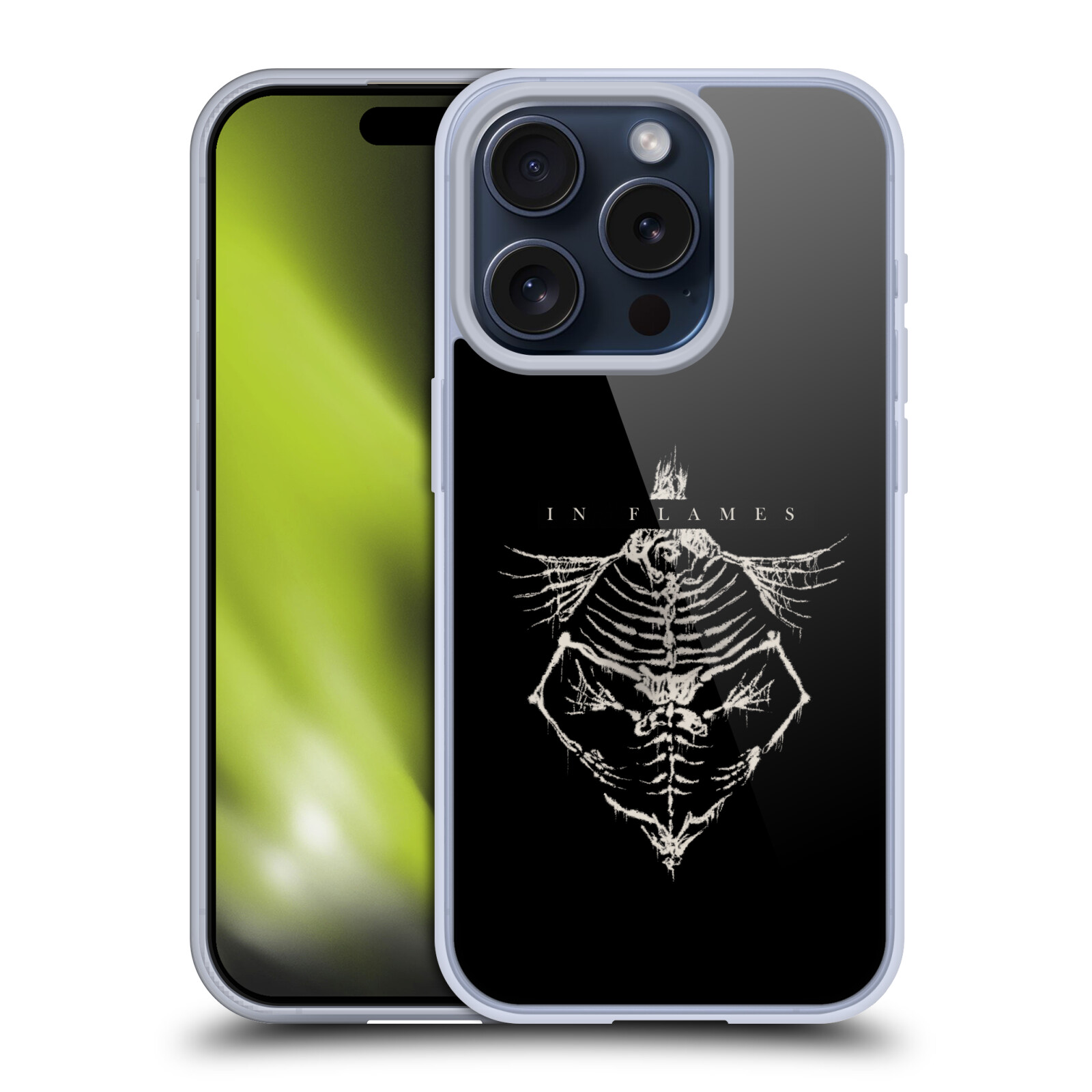 OFFICIEL IN FLAMES MÉTAL GRUNGE ÉTUI COQUE EN GEL POUR APPLE iPHONE TÉLÉPHONES - Photo 15 sur 15
