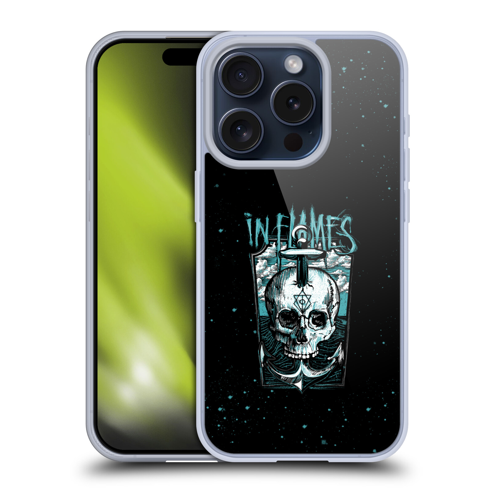OFFICIEL IN FLAMES MÉTAL GRUNGE ÉTUI COQUE EN GEL POUR APPLE iPHONE TÉLÉPHONES - Photo 8 sur 15