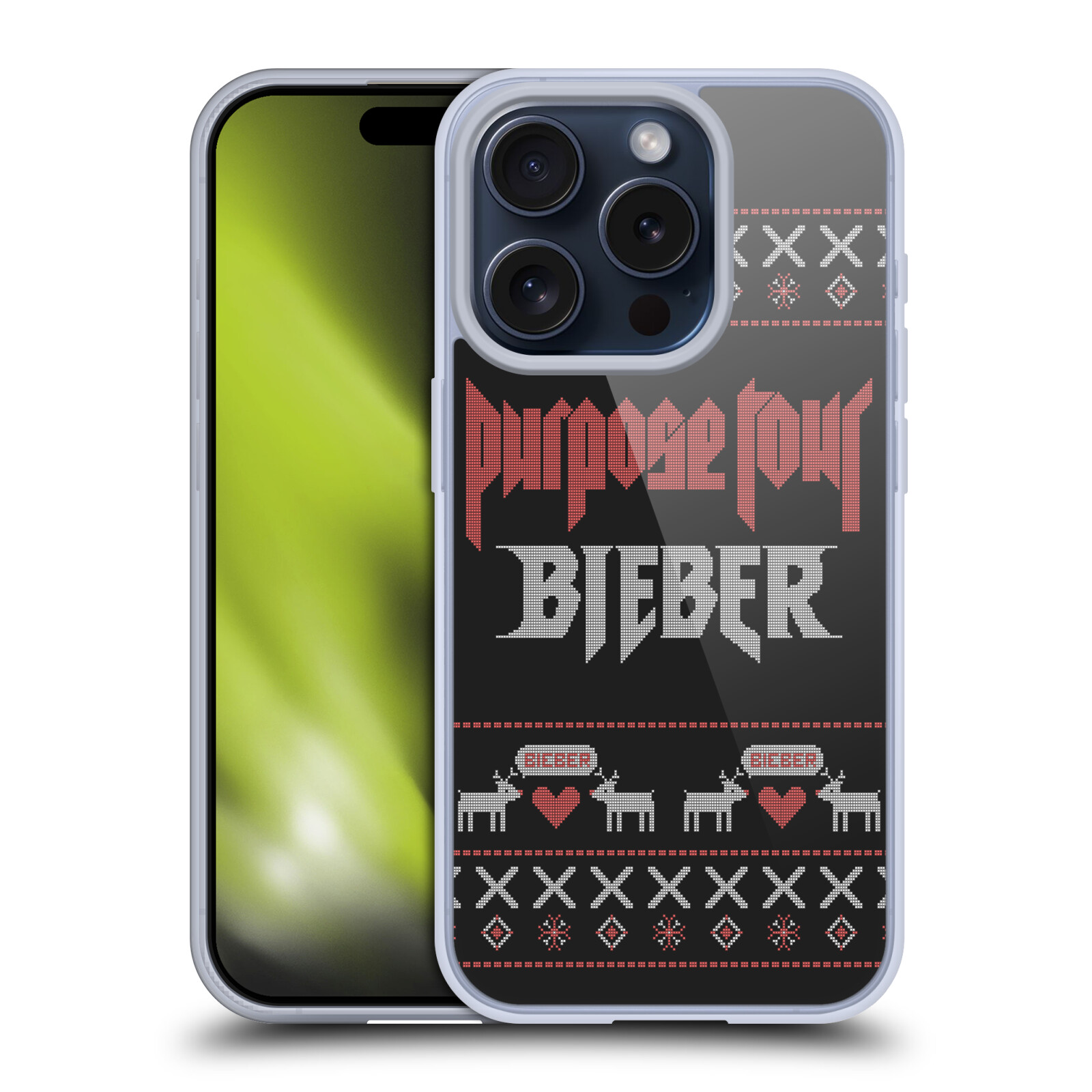 JUSTIN BIEBER NOËL TRICOTÉ ÉTUI COQUE EN GEL MOLLE POUR APPLE iPHONE TÉLÉPHONES - Photo 9 sur 10